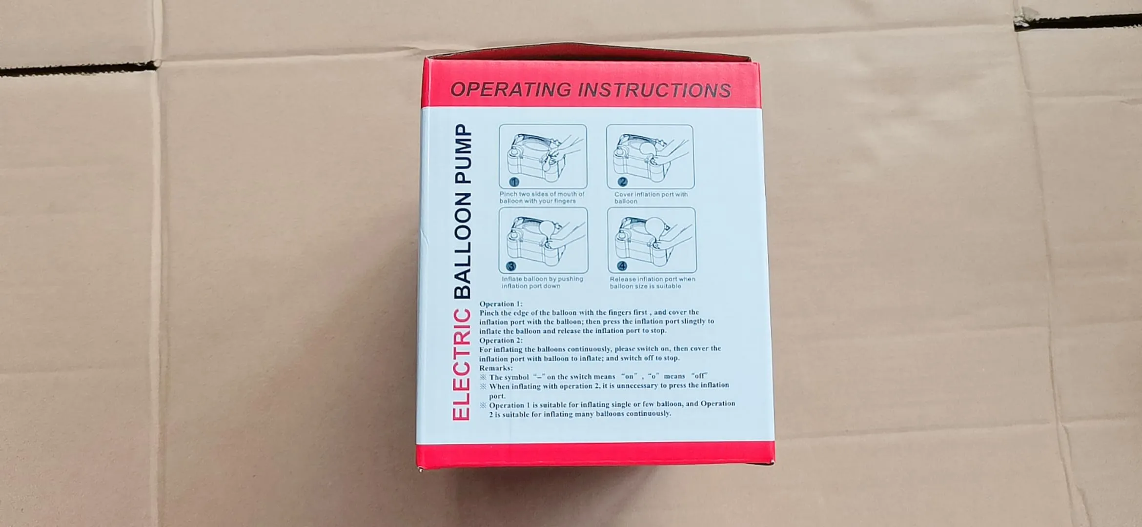 FLSEPAMB Pompa Elettrica per Palloncini 600W, 2 Modalità, Fucsia - immagine 9