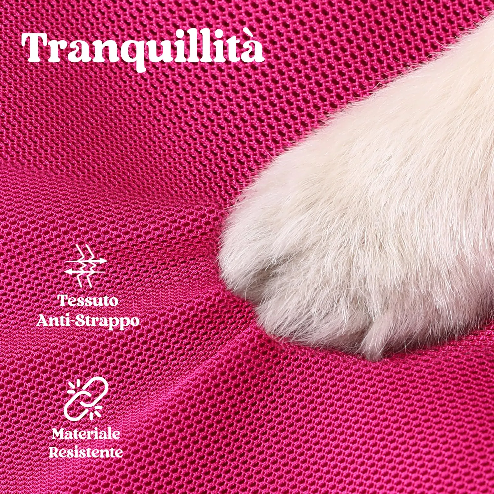 rabbitgoo Pettorina Cane, Rosa Rossa, M - immagine 7