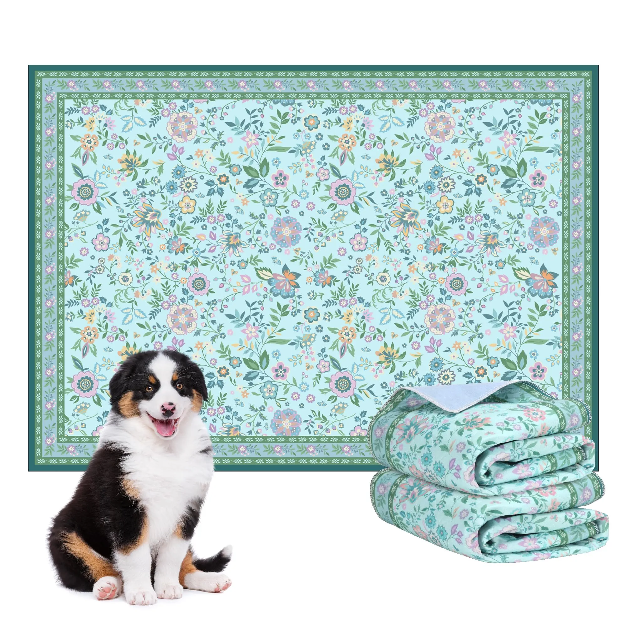 BaoDan Traversine Lavabili per Cani, Assorbenti, 70x100cm, 2 Pezzi - immagine 1