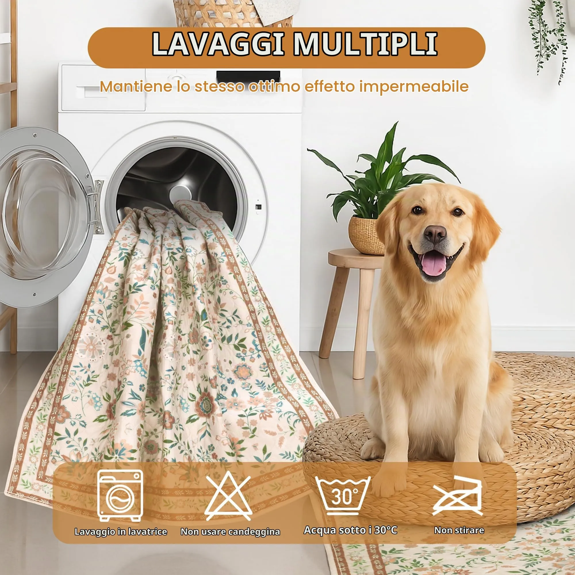 BaoDan Traversine Lavabili per Cani, Assorbenti 60x90cm (2 Pezzi) - immagine 5