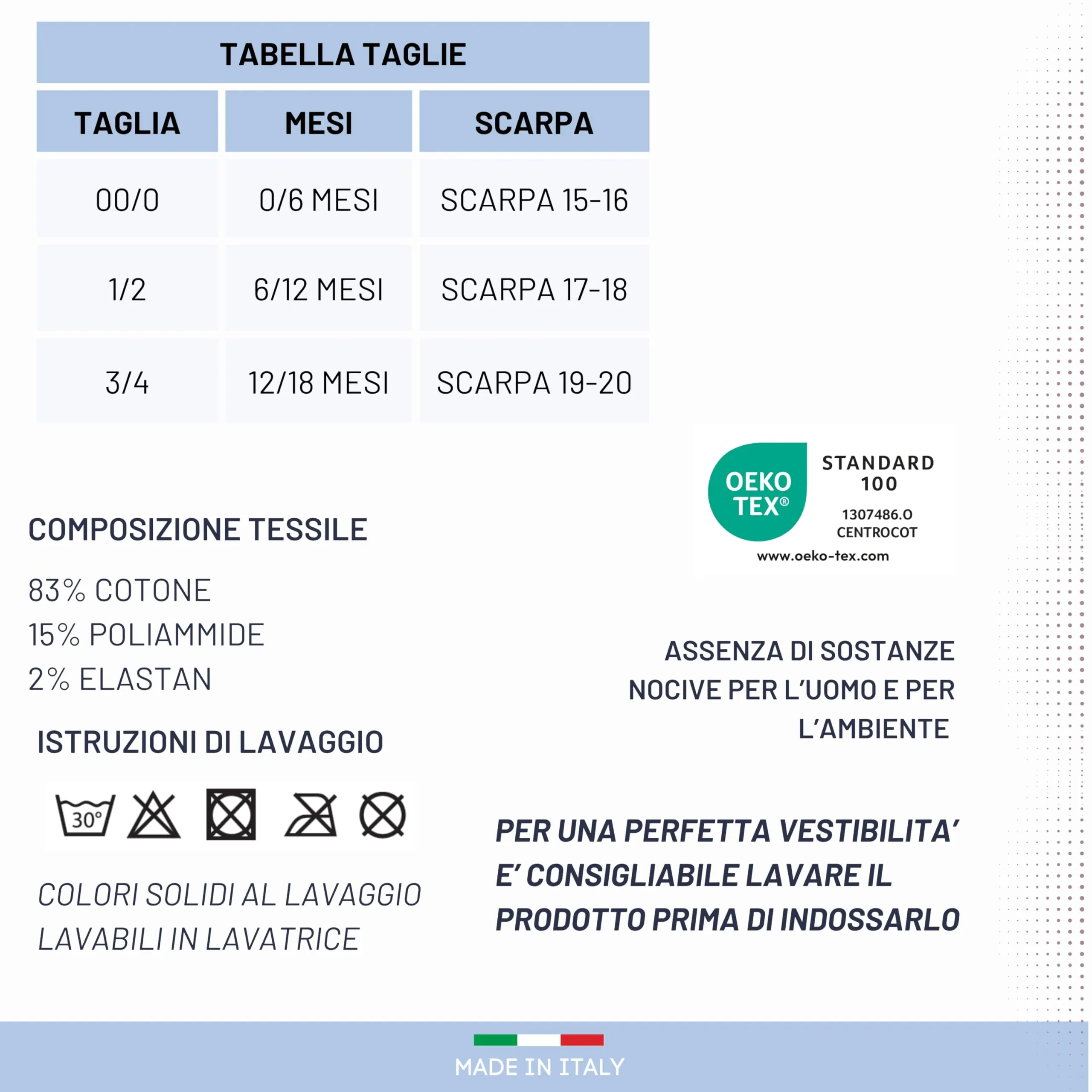 Leon D'Oro Calzini Antiscivolo Bambino in Cotone, 3 Paia, 6-12 mesi - immagine 5