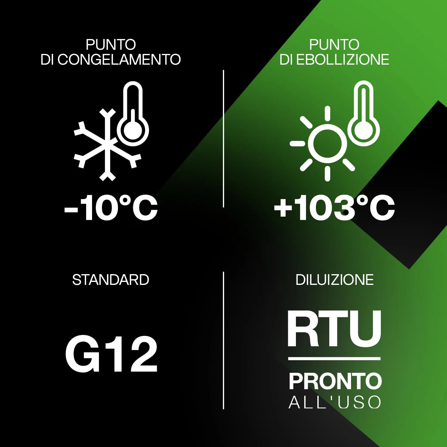 ERRECOM Green Cool Liquido Radiatore G12 OAT Verde, Pronto all'Uso, 5 Litri - immagine 3