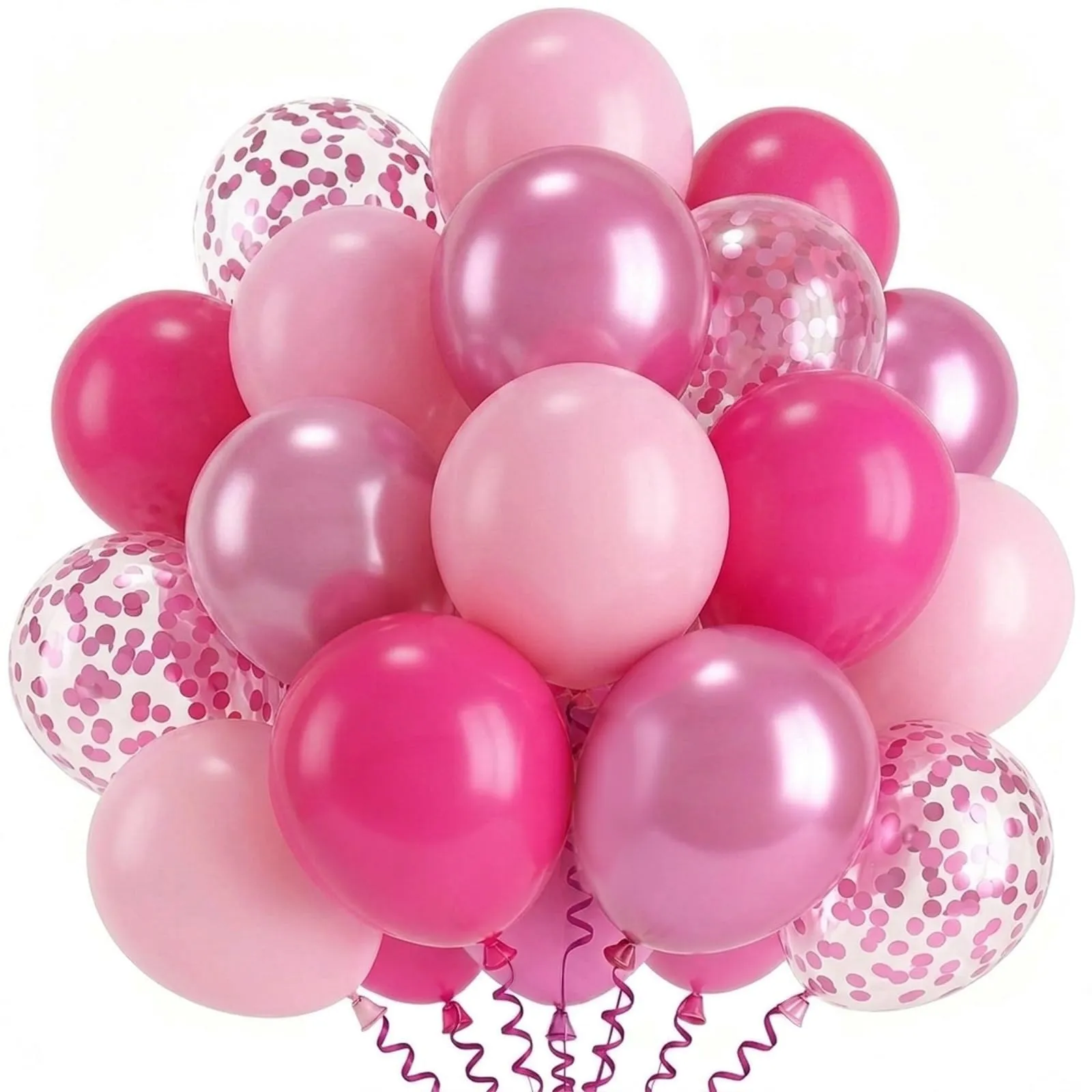 balloon garland Palloncini Rosa, 100 Pezzi, 12 Pollici - immagine 1