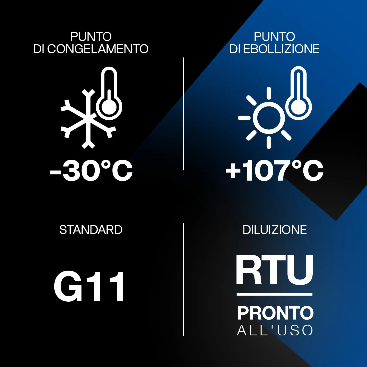 ERRECOM Blue Cool Liquido Radiatore Blu G11 Nap Free, Pronto all'Uso, 5 Litri - immagine 3