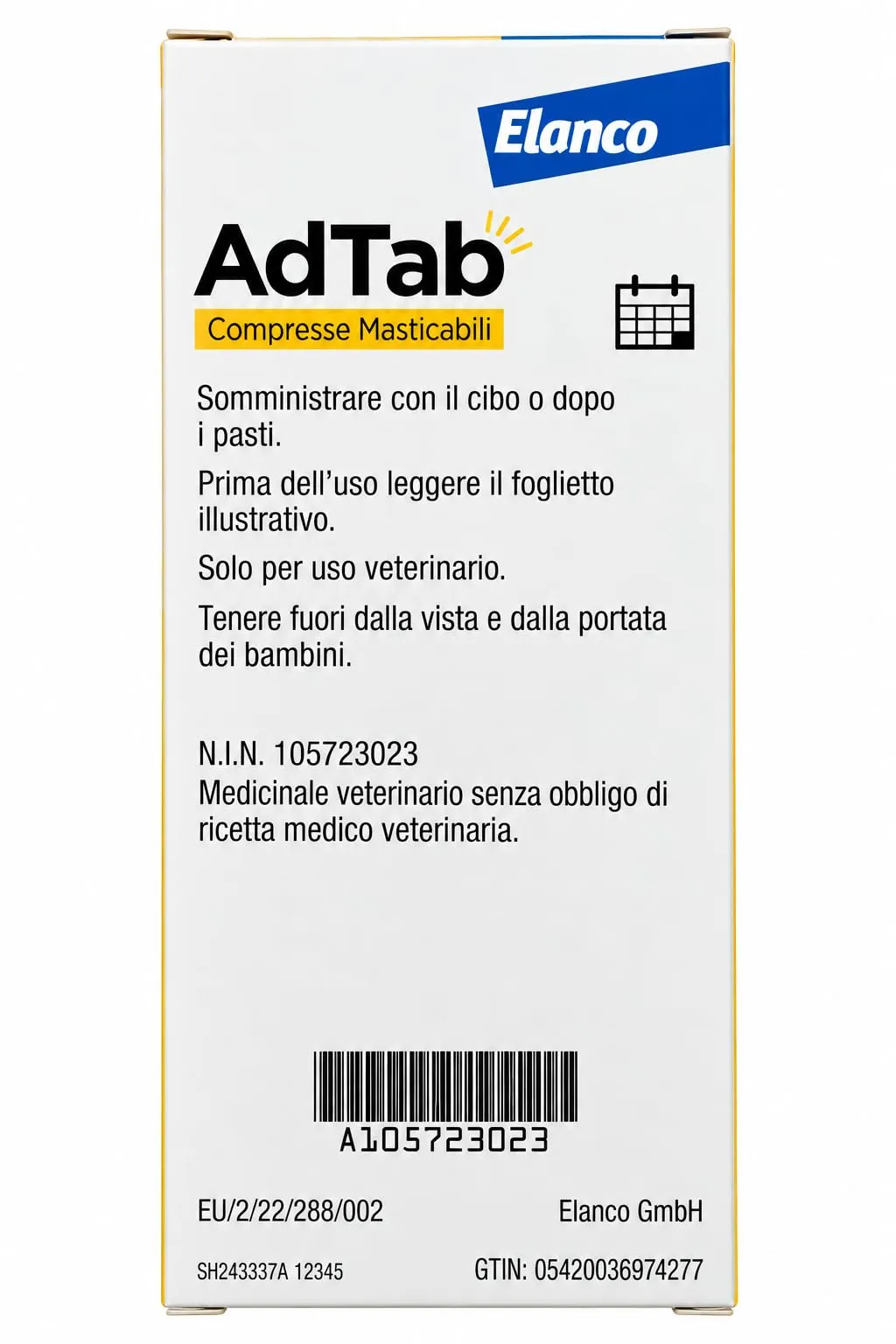AdTab Compresse Masticabili per cani 1,3-2,5 kg - 3 compresse - immagine 2
