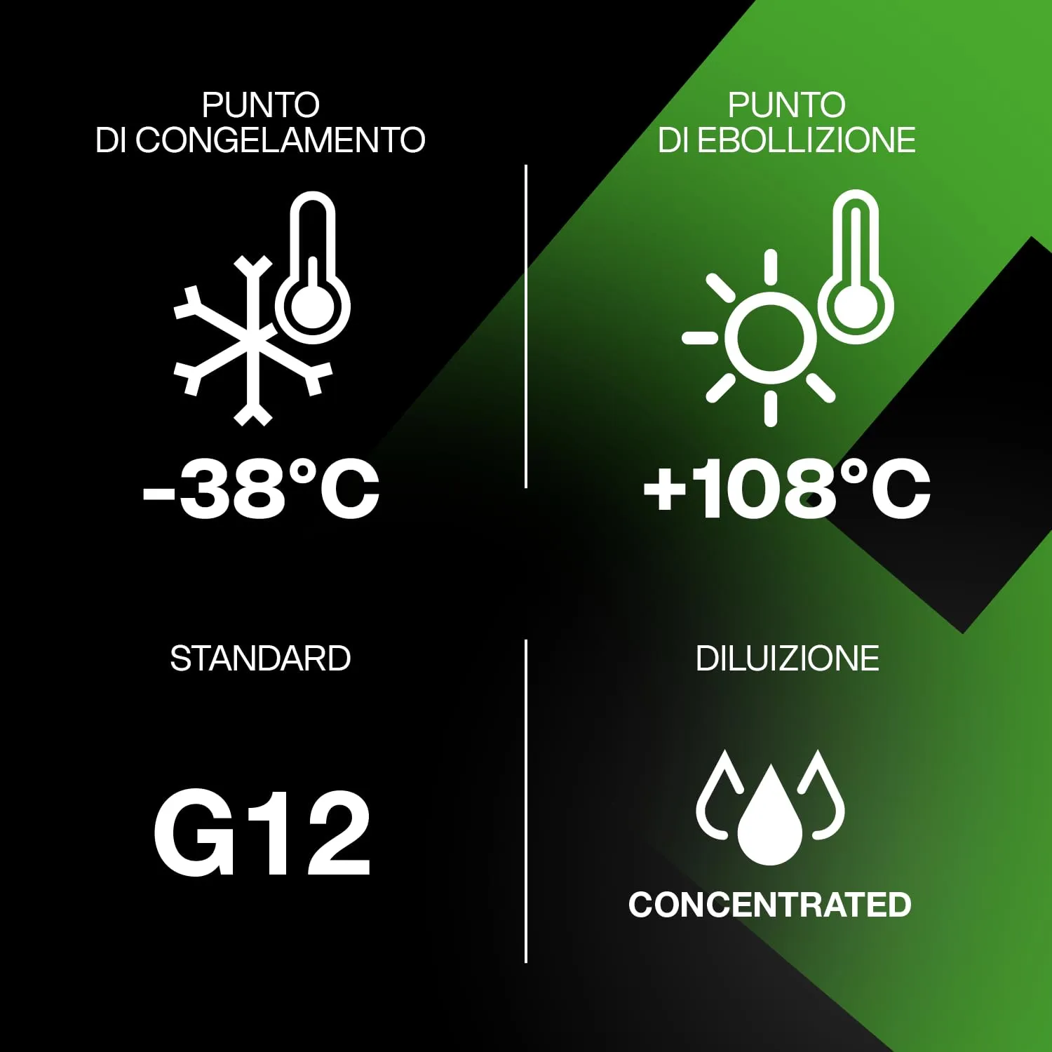 ERRECOM Green Cool Liquido Radiatore Verde Concentrato G12 OAT, 5 Litri - immagine 3