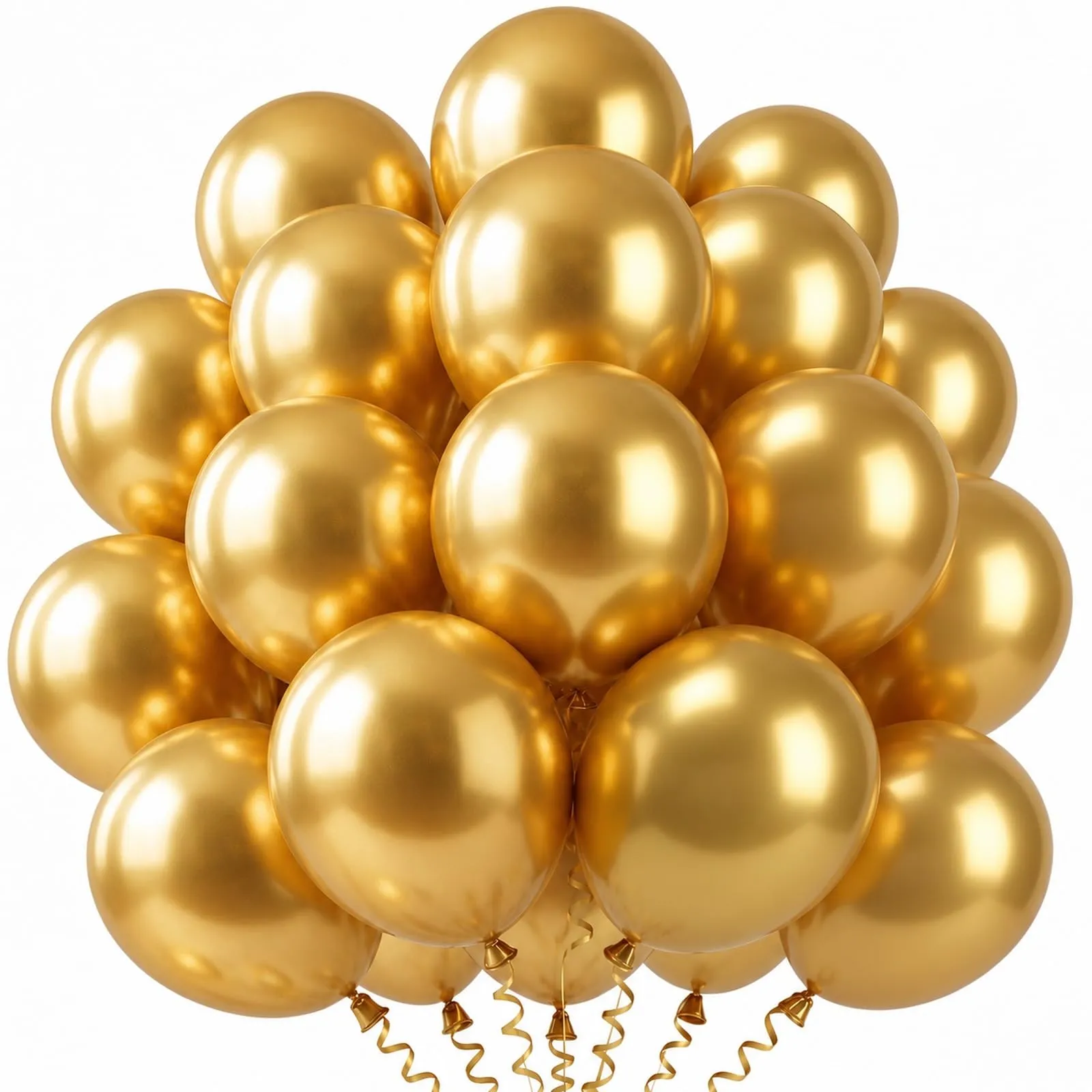 Balloon Garland Palloncini Oro, 100 Pezzi, 12 Pollici - immagine 1