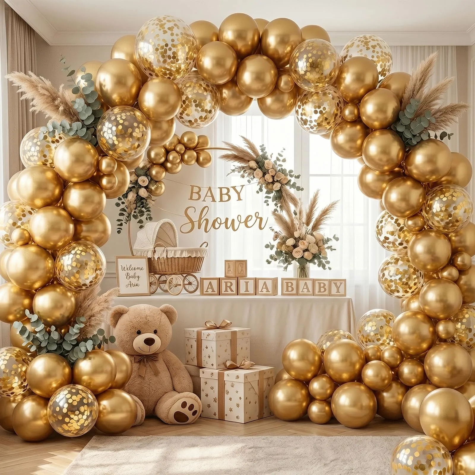 Balloon Garland Palloncini Oro, 100 Pezzi, 12 Pollici - immagine 2
