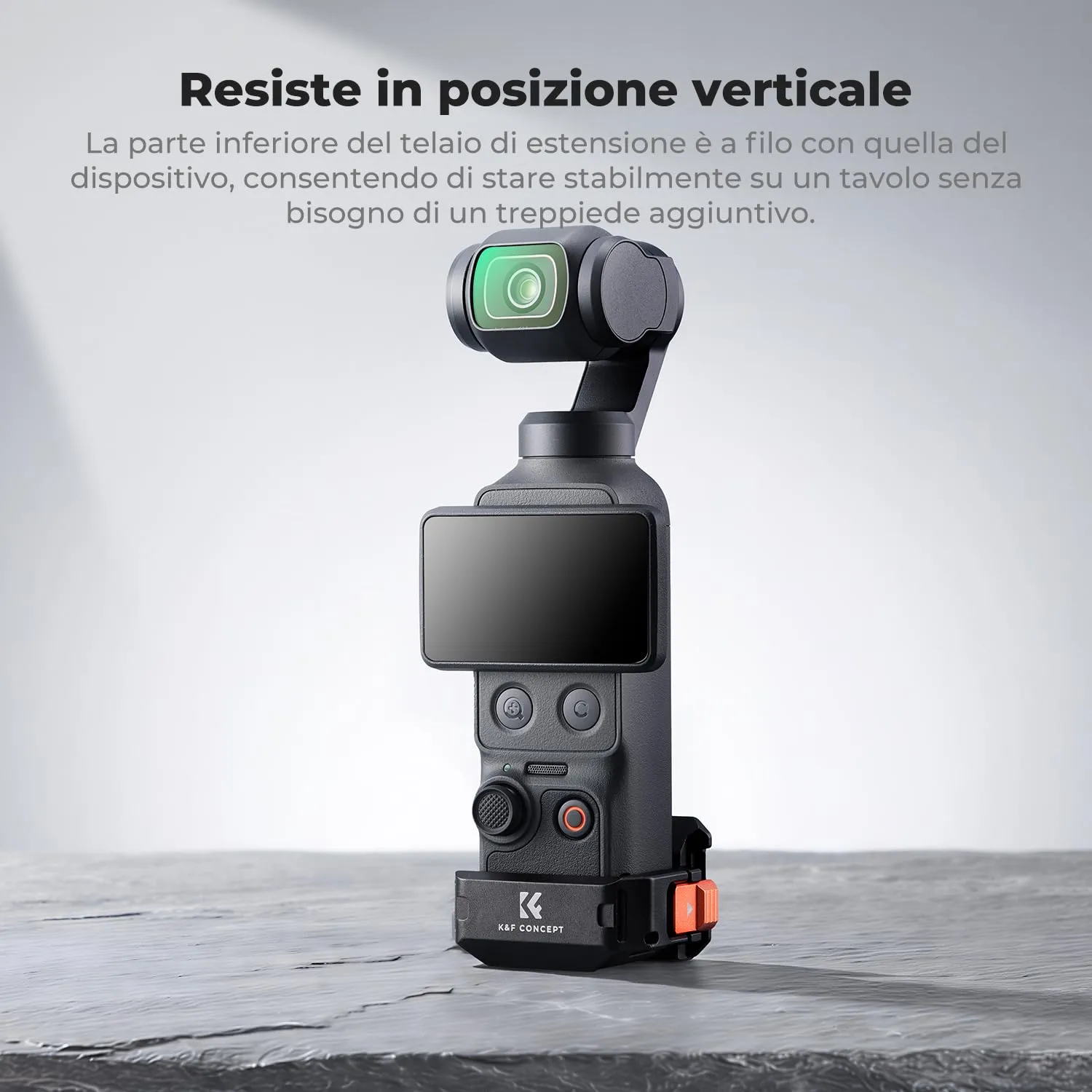 K&F Concept Cornice Espansione in Alluminio per DJI Osmo Pocket 3 / 4 / 4P - immagine 7