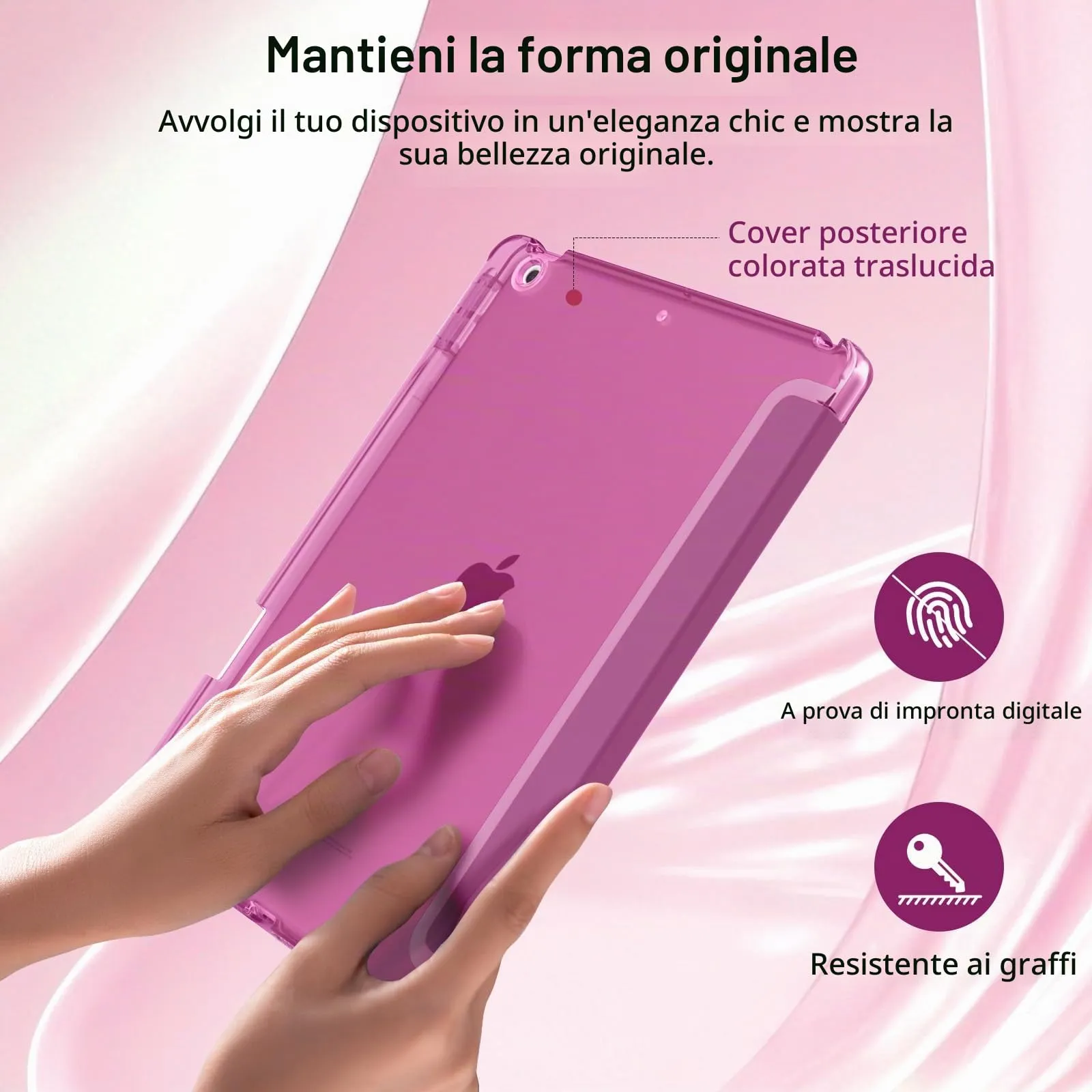 MoKo Cover per iPad 9a/8a/7a Generazione 10,2 Pollici con Portapenna - immagine 5