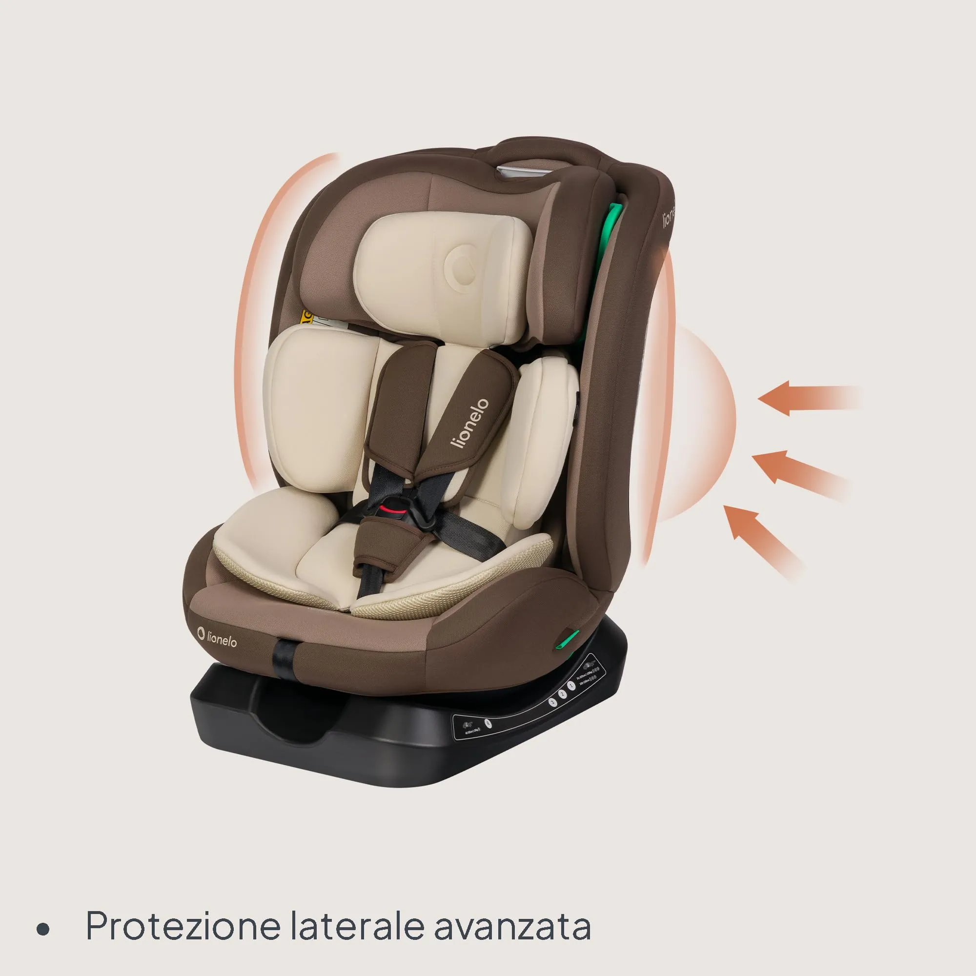 Lionelo Aart i-Size Seggiolino Auto Bambini 0-12 anni R129 - immagine 7