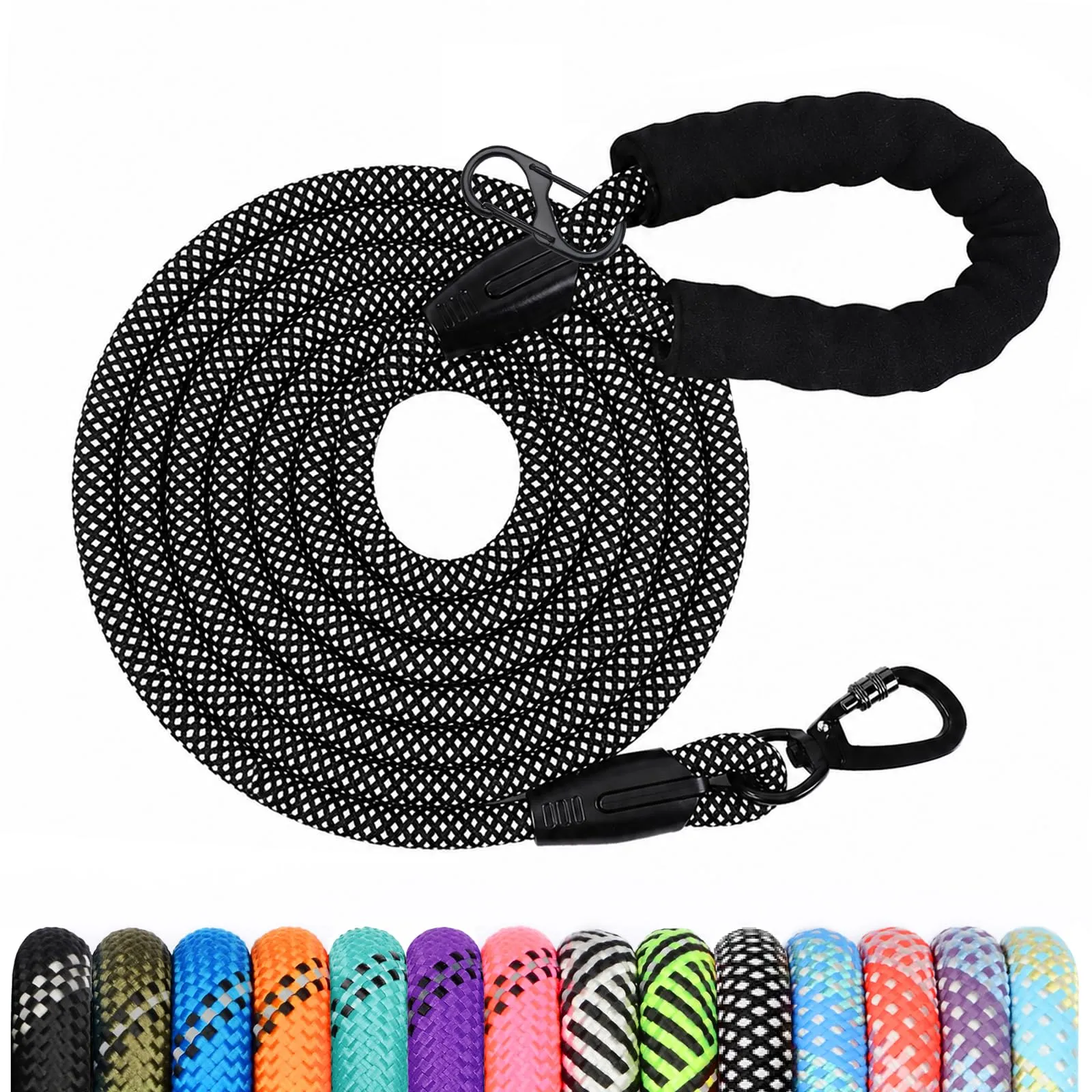 Wodondog Guinzaglio per Cani in Nylon Riflettente, 1.5M * 1.2cm - immagine 1