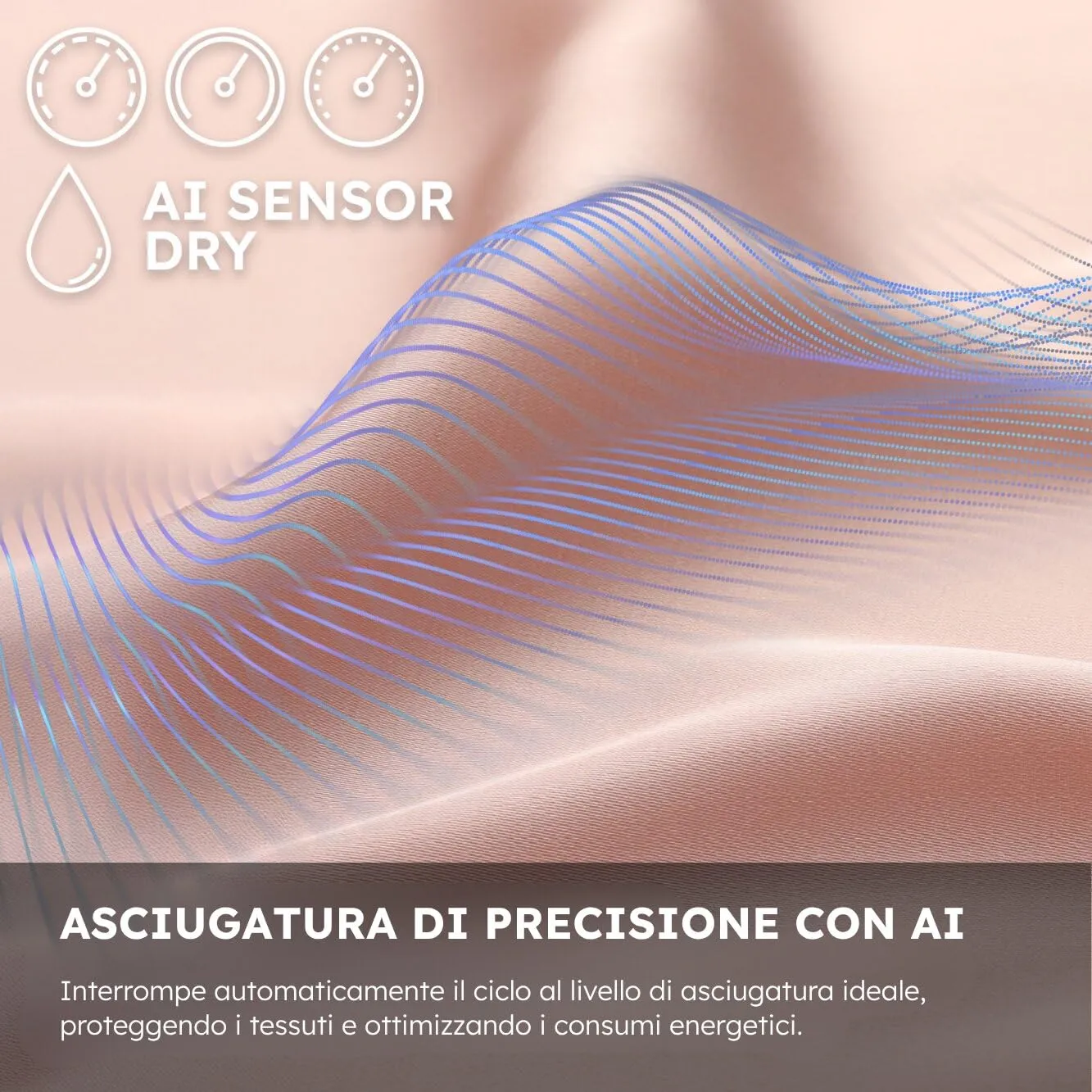 Haier X Serie 5 Asciugatrice a Pompa di Calore 9 Kg Classe D Bianca - immagine 7