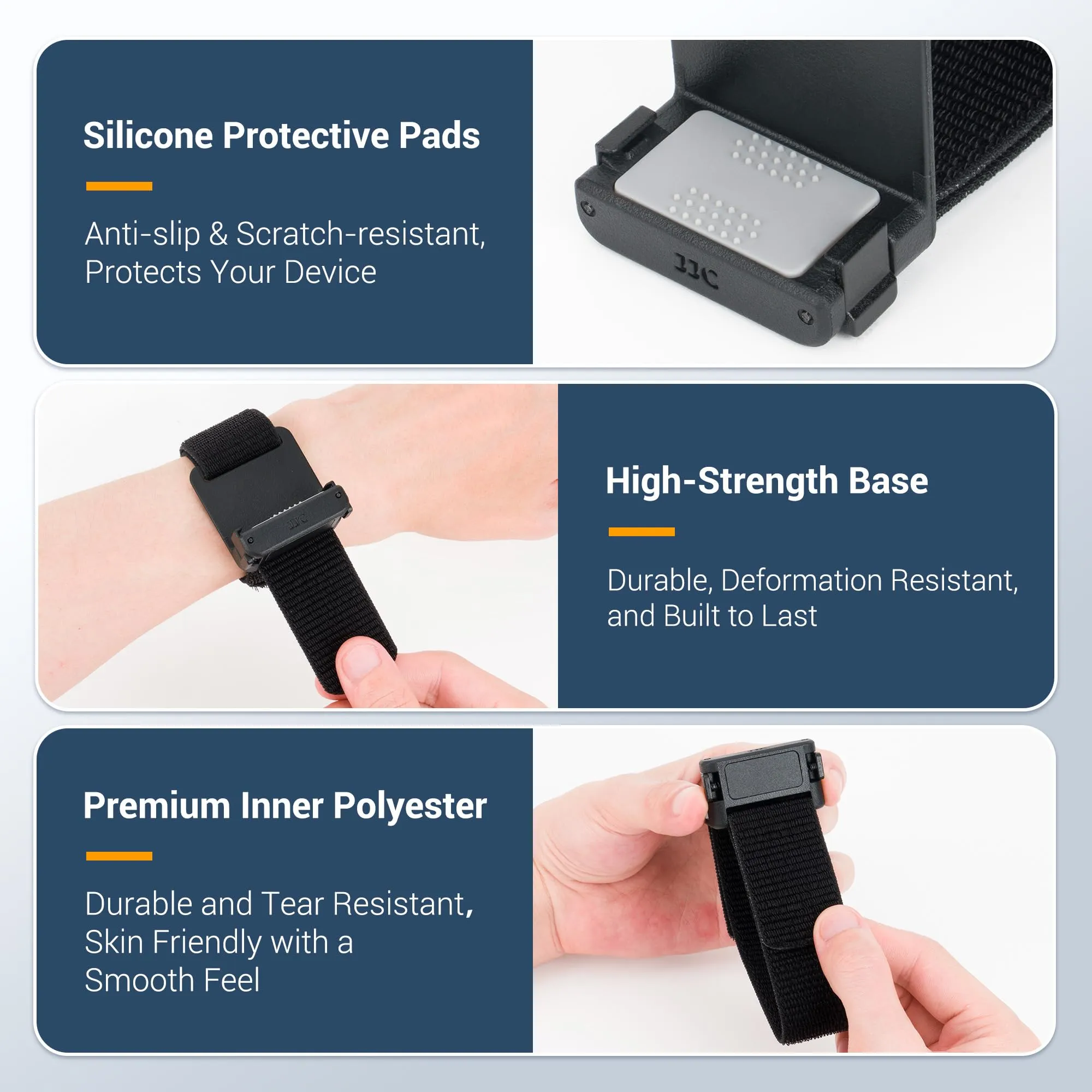 JJC Osmo Nano Supporto Magnetico da Polso per Vision Dock - immagine 6