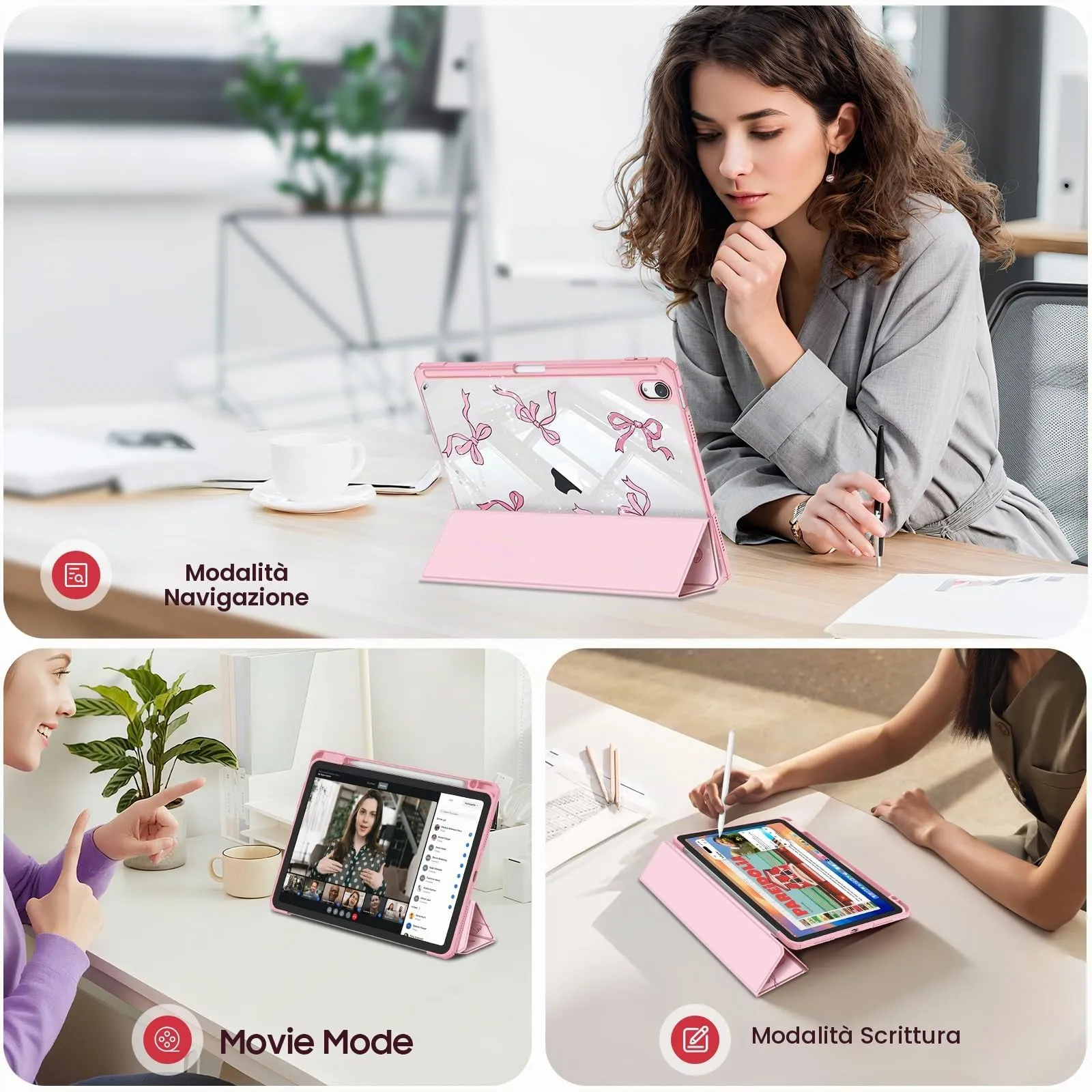 FINTIE Cover per iPad Air 11" (M4/M3/M2 2024-2026) e iPad Air 5a & 4a Gen 10,9" - immagine 3