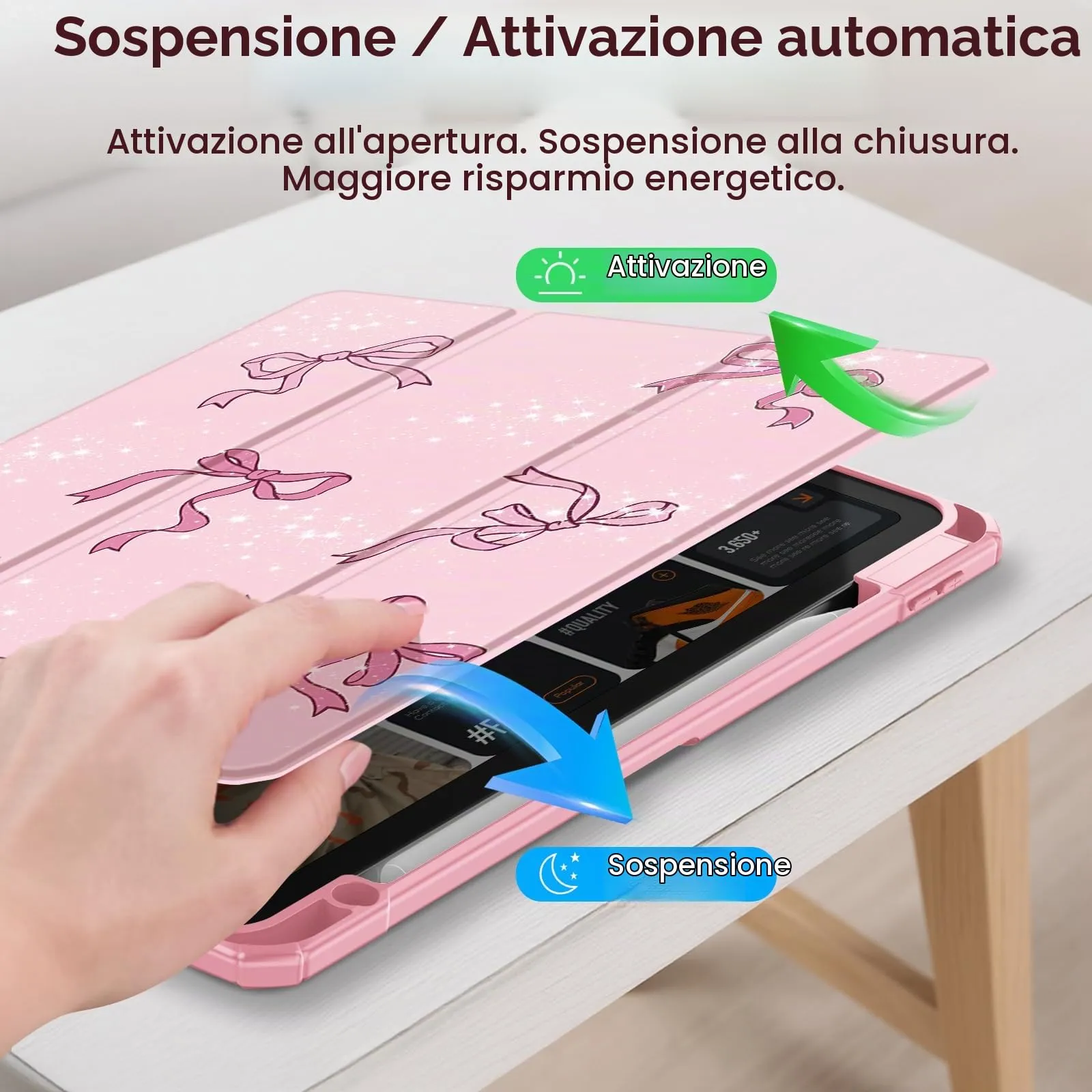 FINTIE Cover per iPad Air 11" (M4/M3/M2 2024-2026) e iPad Air 5a & 4a Gen 10,9" - immagine 7