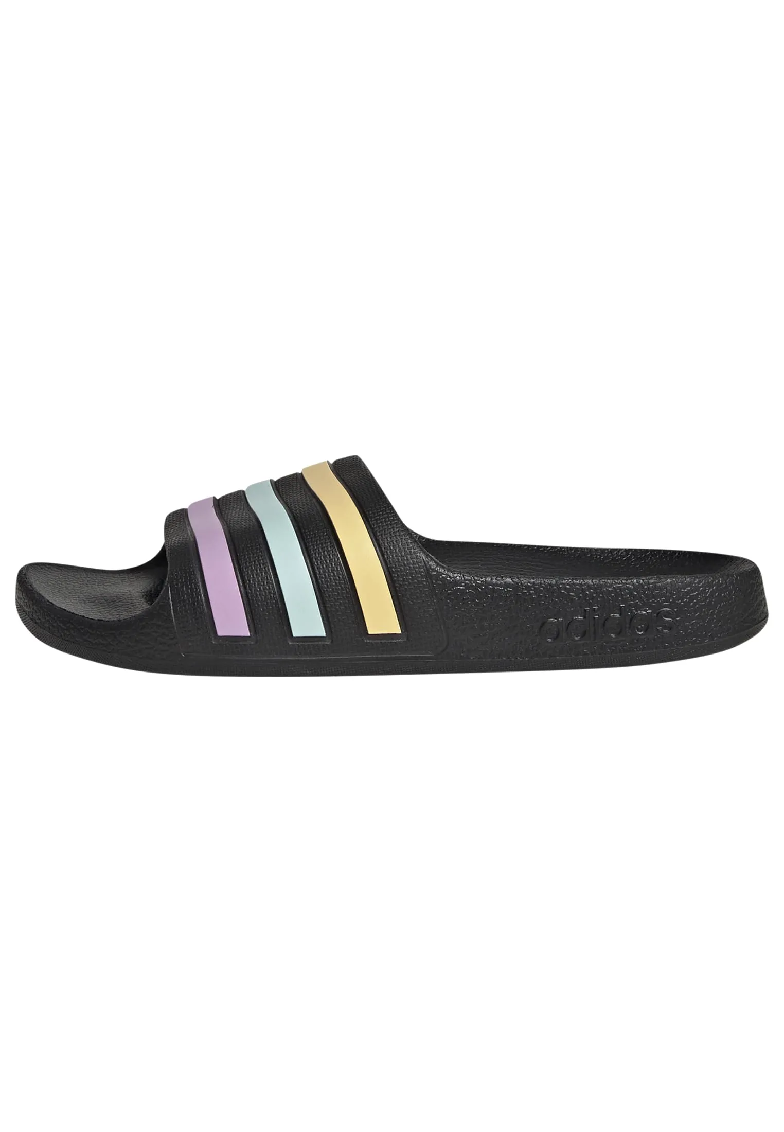 adidas Adilette Aqua Slides Kids - Core Black Orange Tint Halo Mint - 29 EU - immagine 1