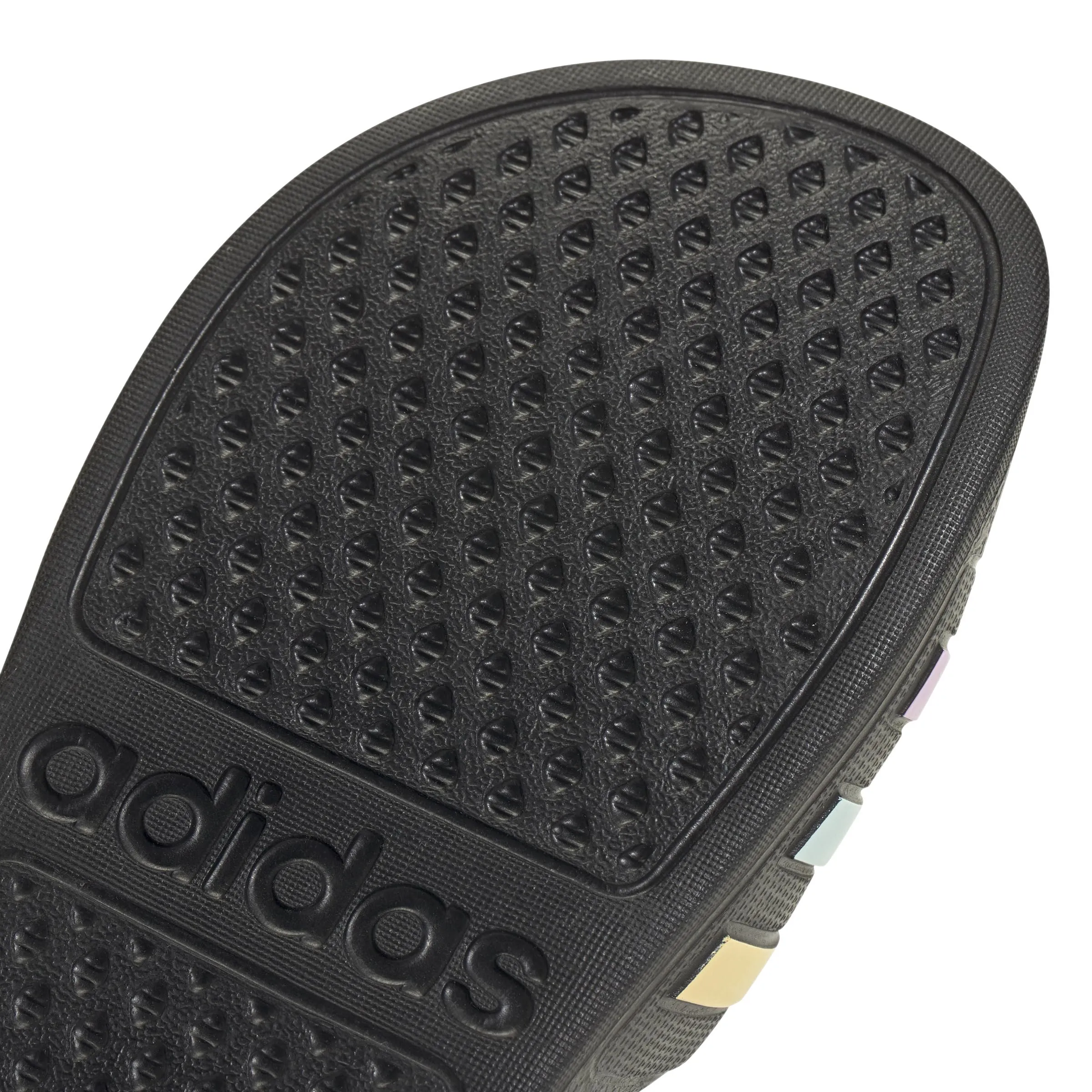 adidas Adilette Aqua Slides Kids - Core Black Orange Tint Halo Mint - 29 EU - immagine 6