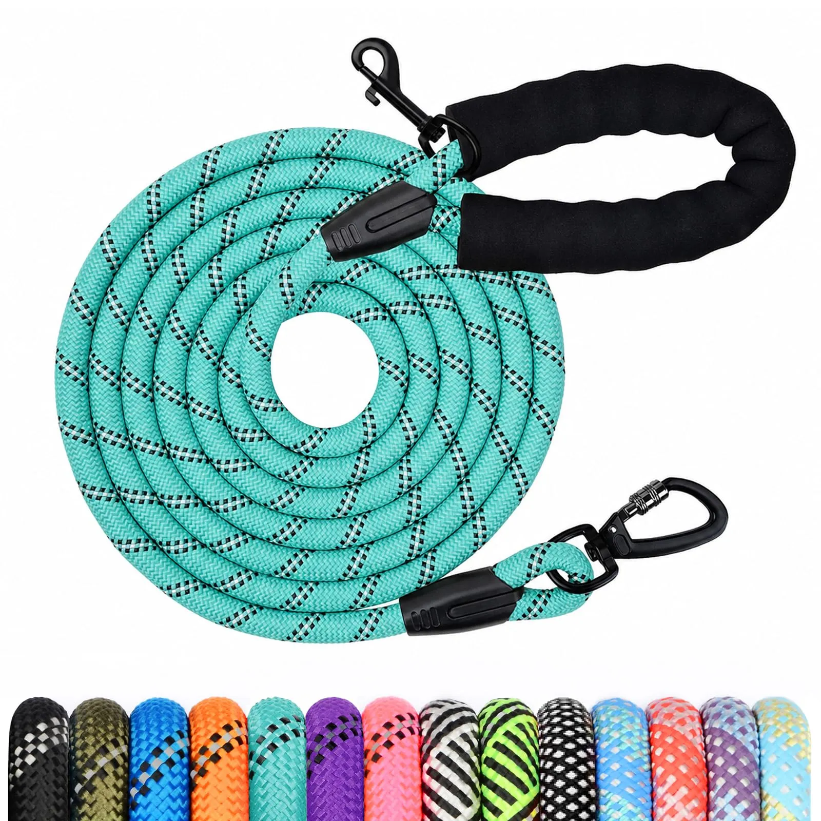 Wodondog Guinzaglio per Cani in Nylon Riflettente, 10M x 0.8cm - immagine 1