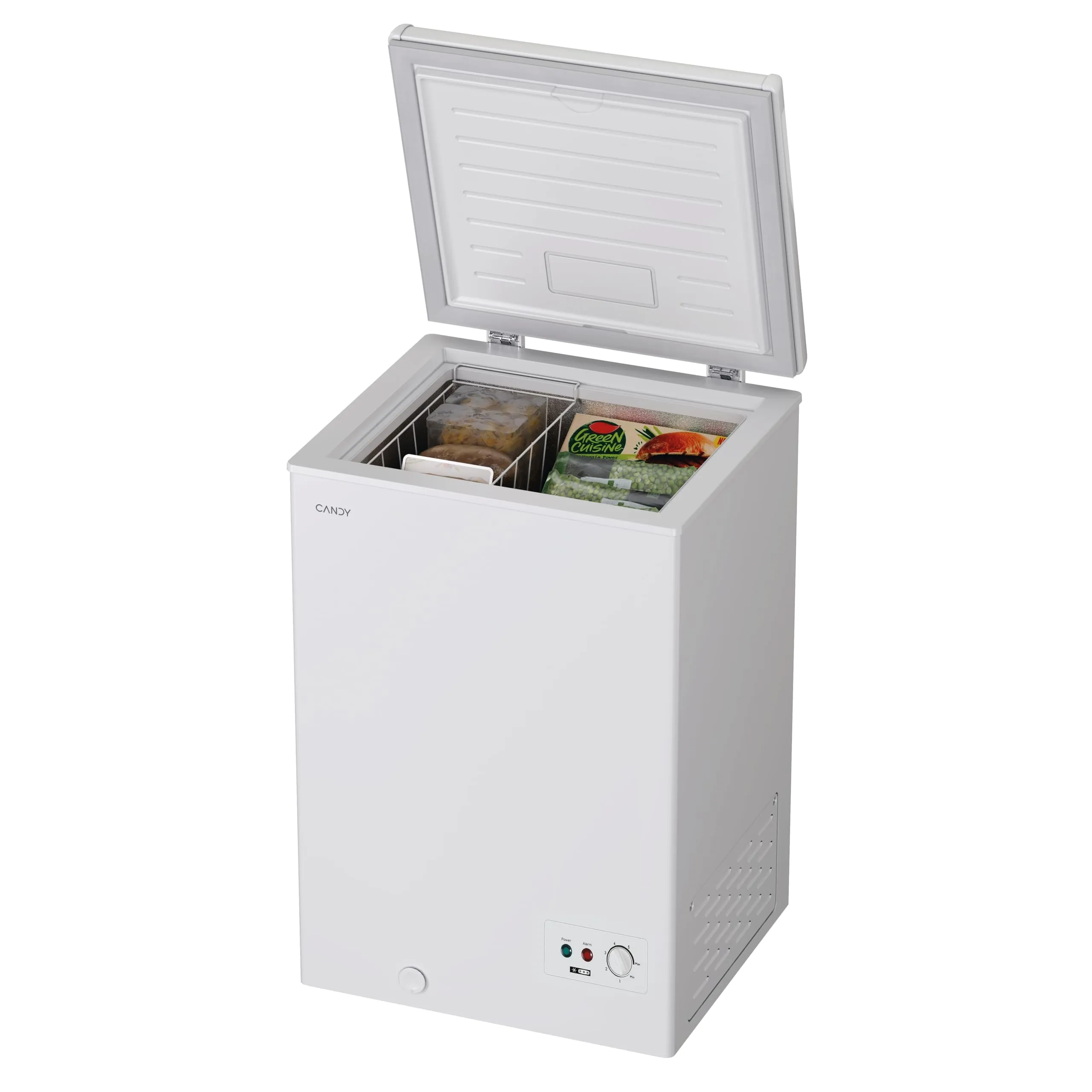 Candy Artico CCHH 100E Congelatore a pozzetto, 97 Litri, Bianco, 84,5x54,5x49 cm, Classe E - immagine 3