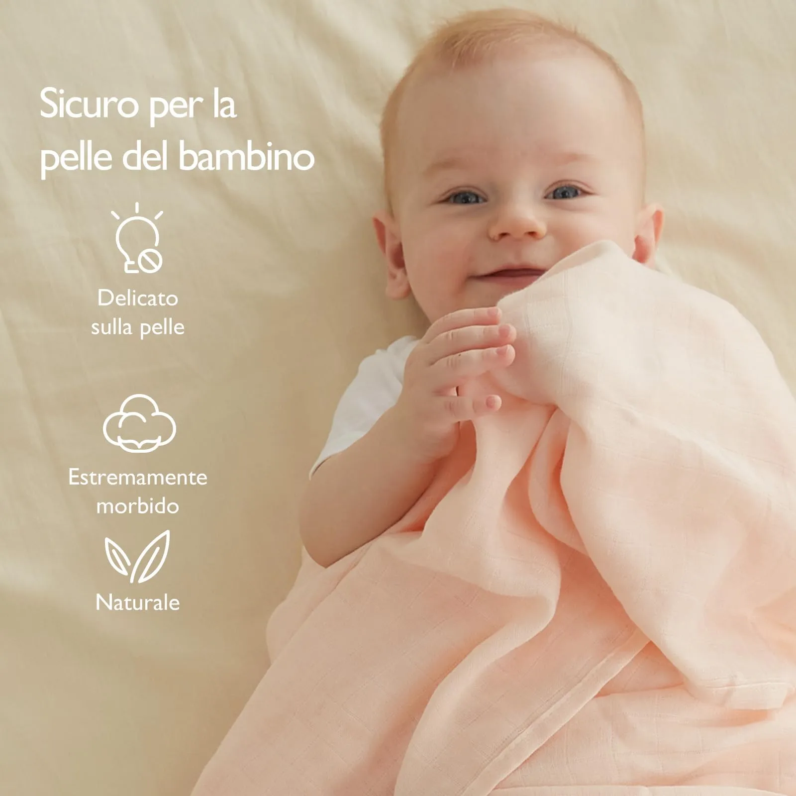 momcozy Copertine in Mussola in Cotone di Bambù, 120x120 cm, 4 Pezzi, Floreale - immagine 5