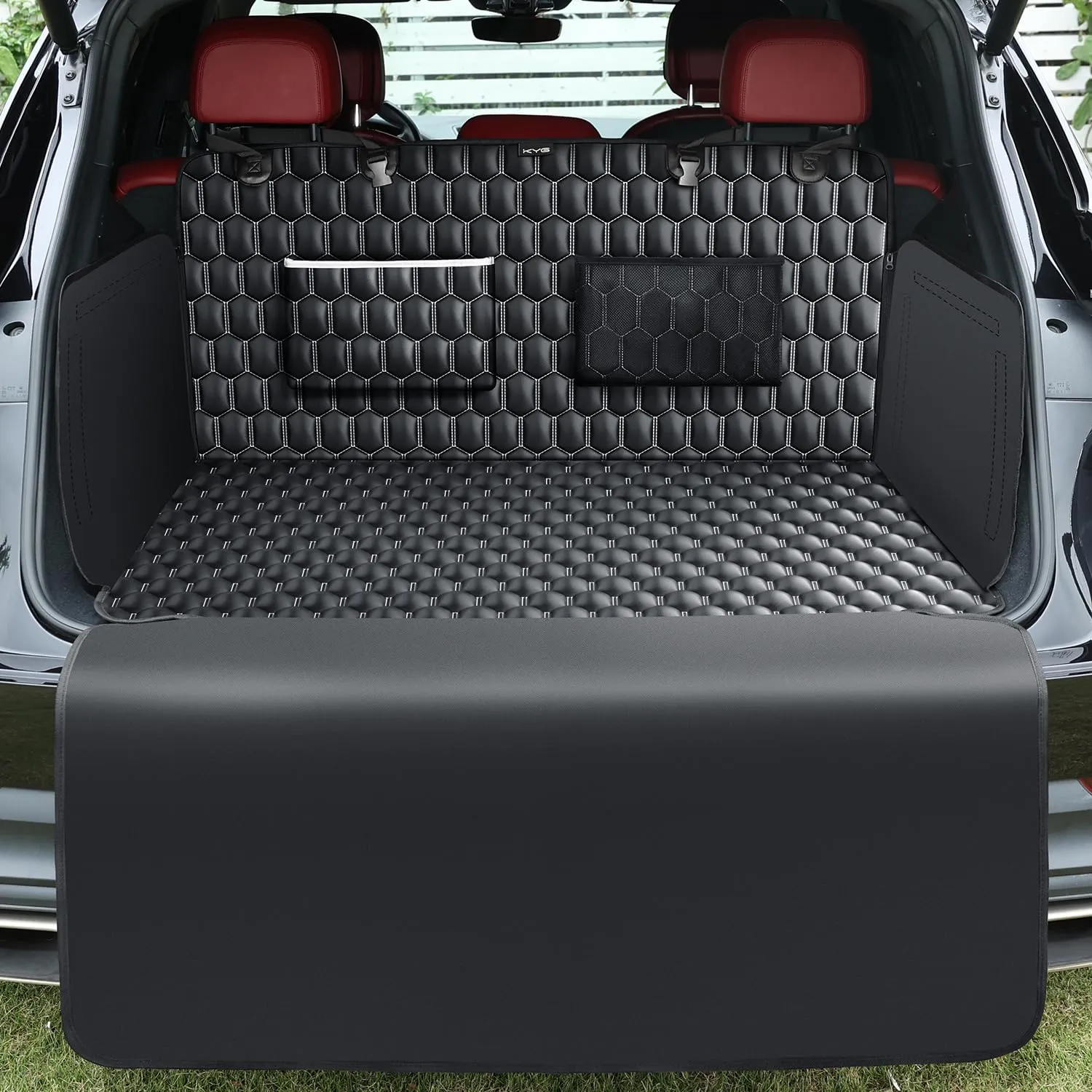 KYG Protezione Bagagliaio Auto per Cani Universale, Impermeabile e Antiscivolo, 195 x 103 cm - immagine 1