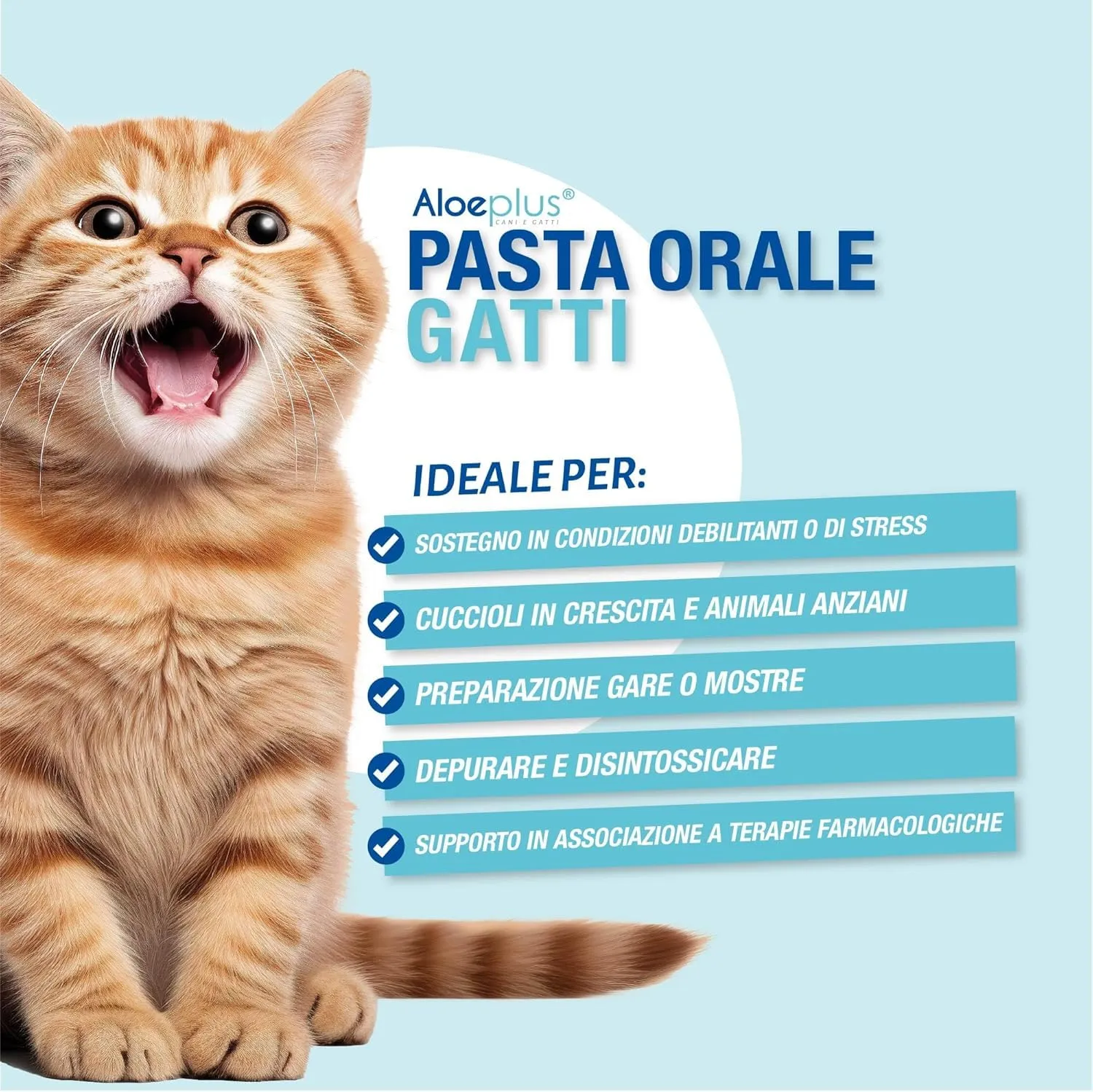 Aloeplus Pasta Orale per Gatti 30ml - immagine 2