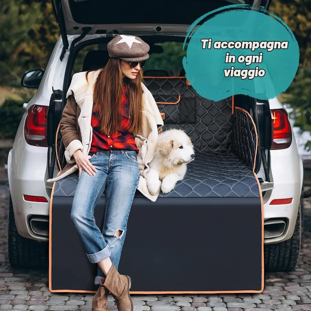 KYG Telo Auto per Cani con Protezione Laterale e Paraurti, Impermeabile e Antiscivolo, 215 x 110cm - immagine 8