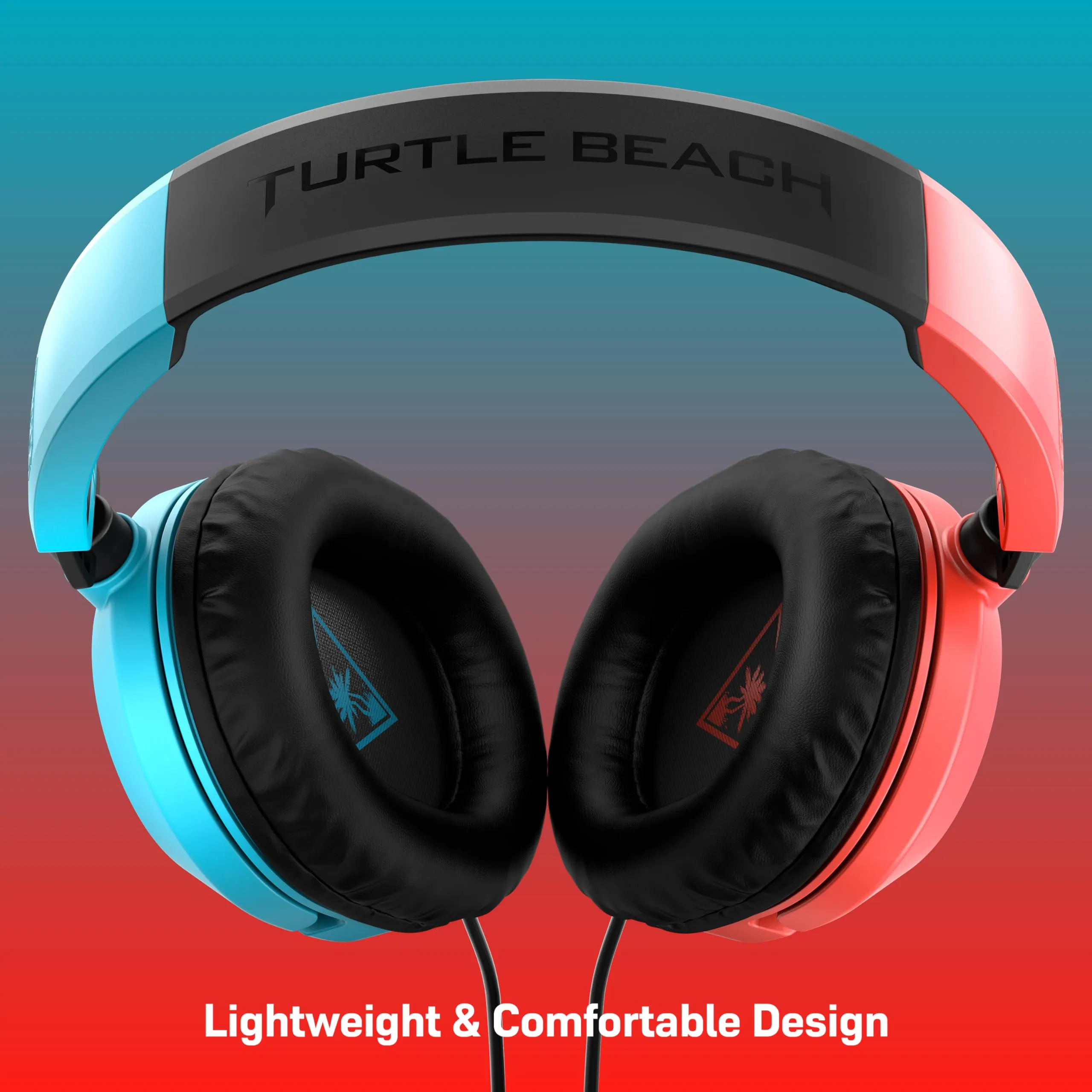 Turtle Beach Recon 50 Rosso/Blu Cuffie da gioco per PS5, PS4, Xbox Series X|S, Xbox One e PC - immagine 2