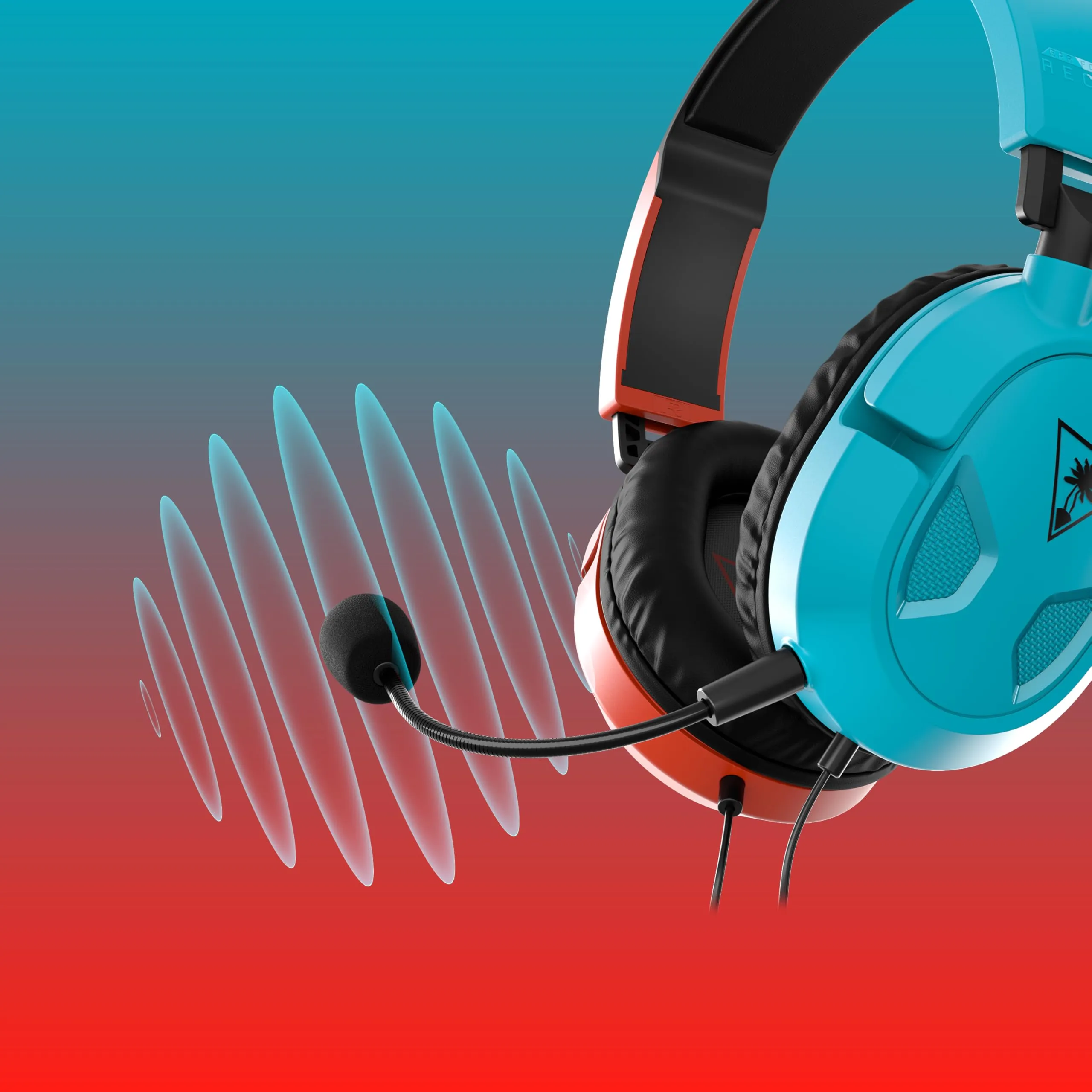 Turtle Beach Recon 50 Rosso/Blu Cuffie da gioco per PS5, PS4, Xbox Series X|S, Xbox One e PC - immagine 5