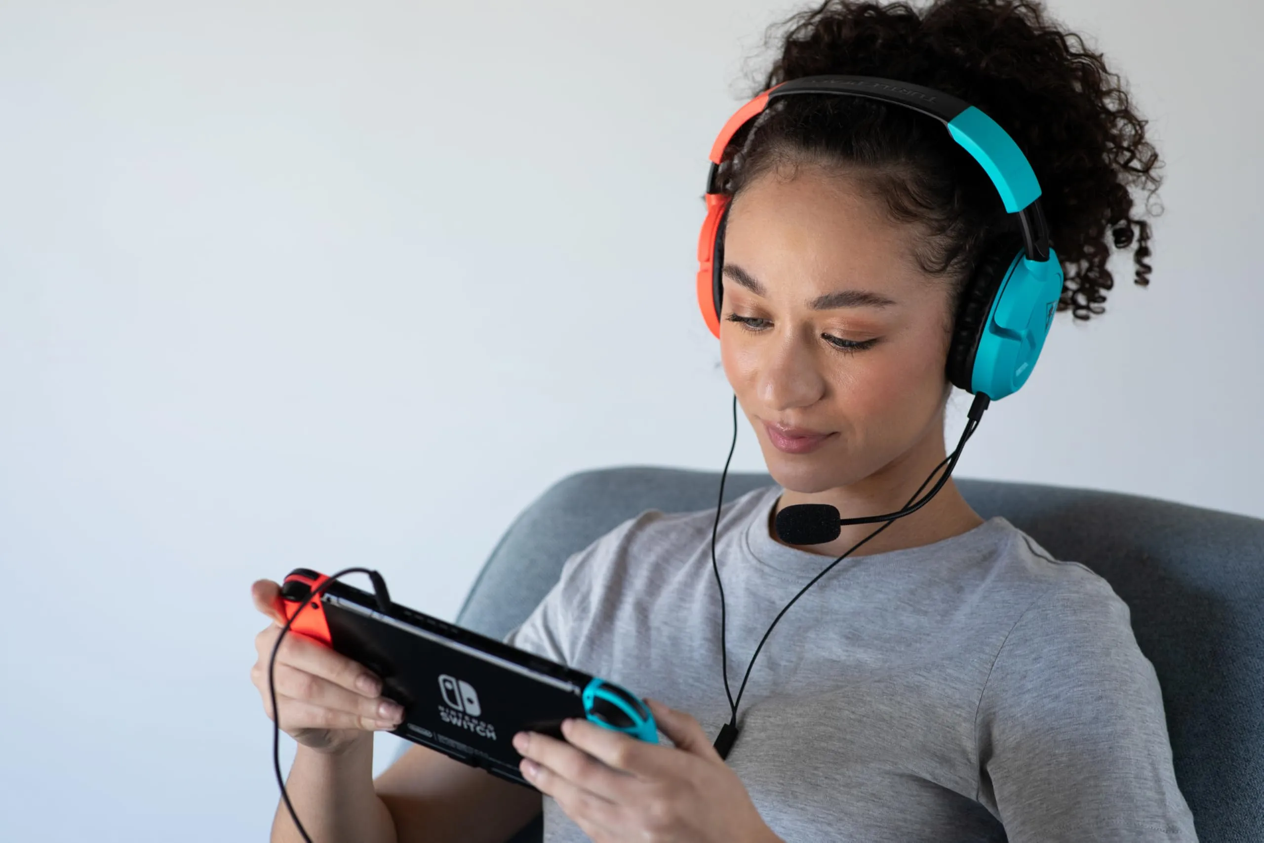Turtle Beach Recon 50 Rosso/Blu Cuffie da gioco per PS5, PS4, Xbox Series X|S, Xbox One e PC - immagine 11