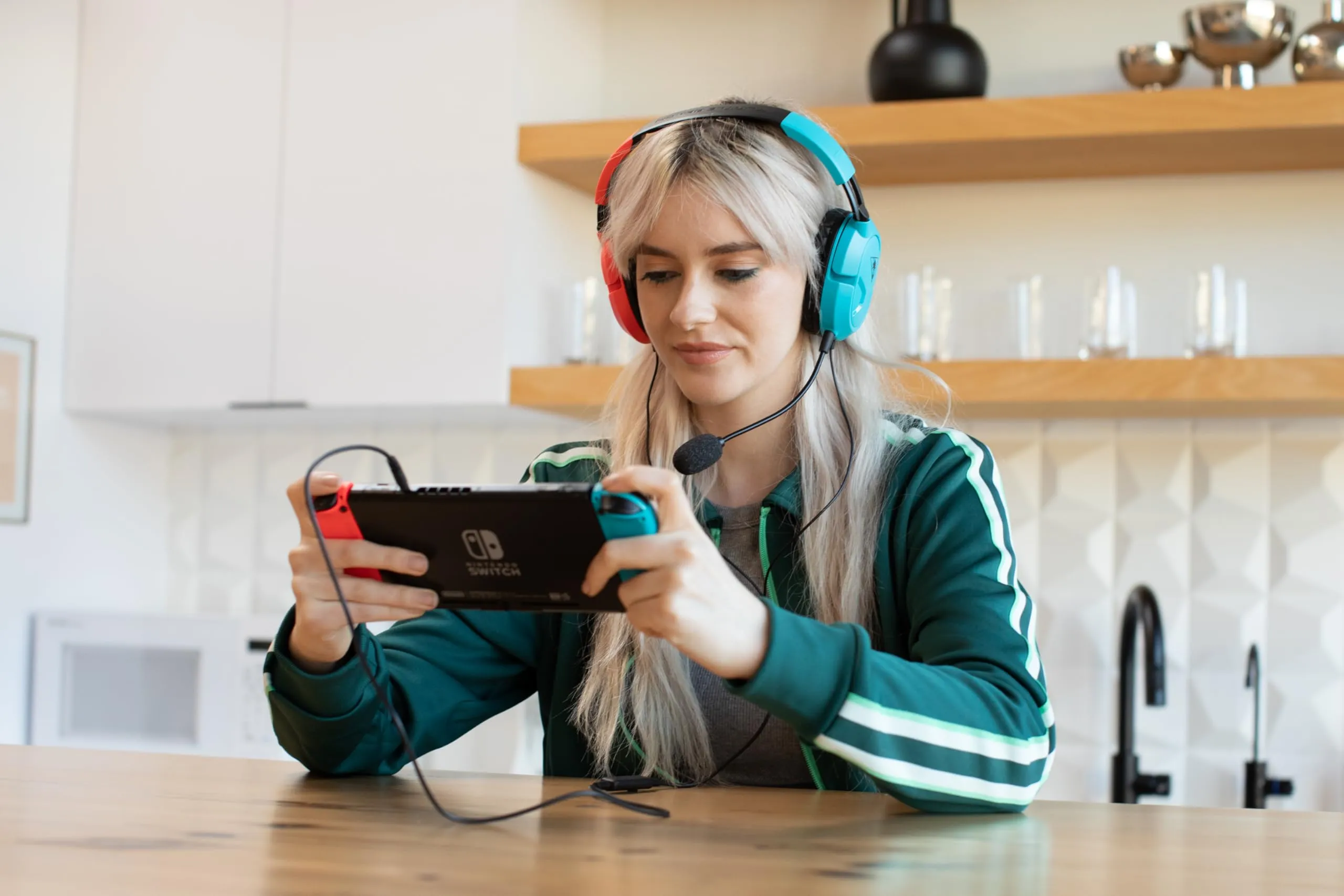 Turtle Beach Recon 50 Rosso/Blu Cuffie da gioco per PS5, PS4, Xbox Series X|S, Xbox One e PC - immagine 12