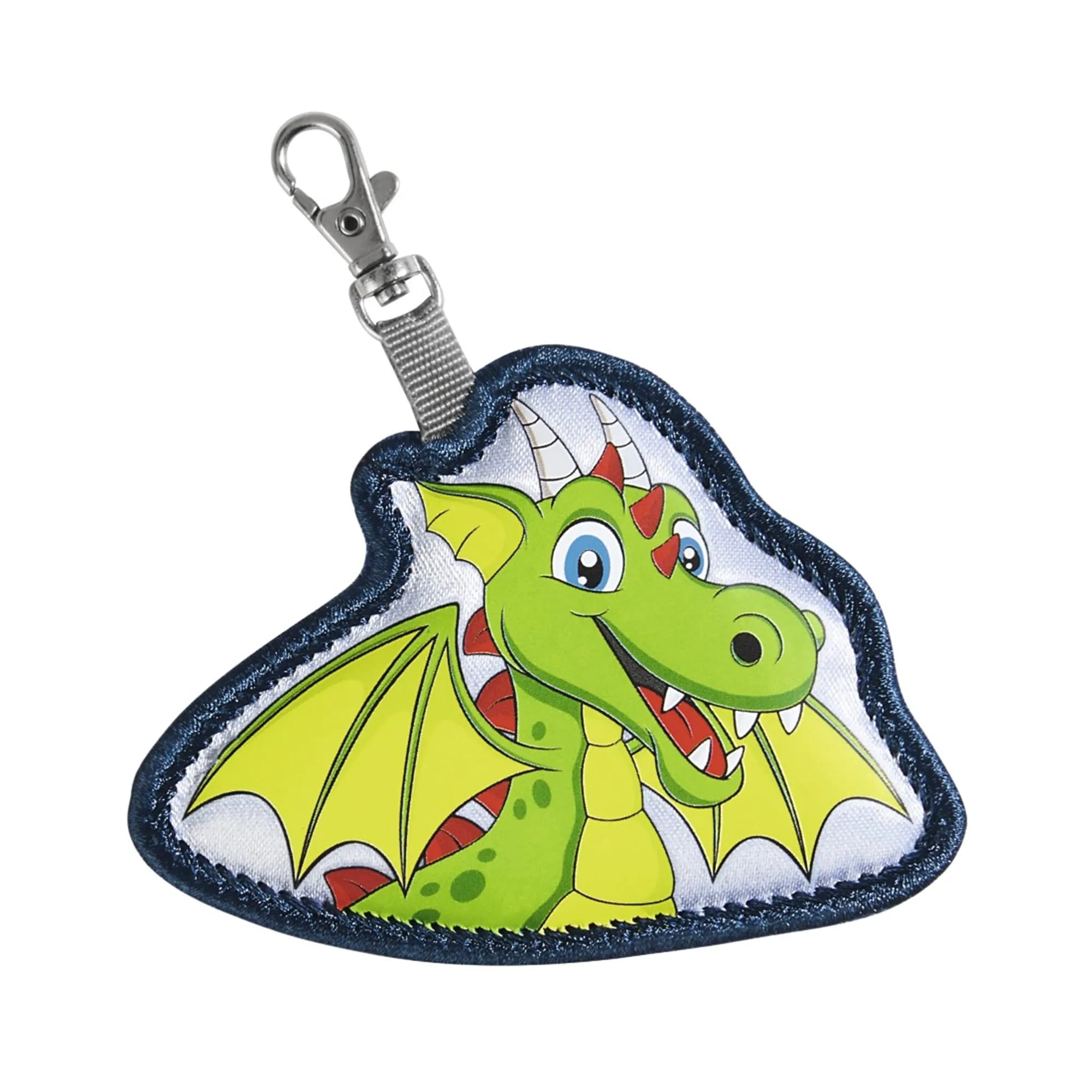 Step by Step Kiga Mags Applicazione Magnetica con Moschettone, Dragon Milo, Verde, Taglia Unica - immagine 1