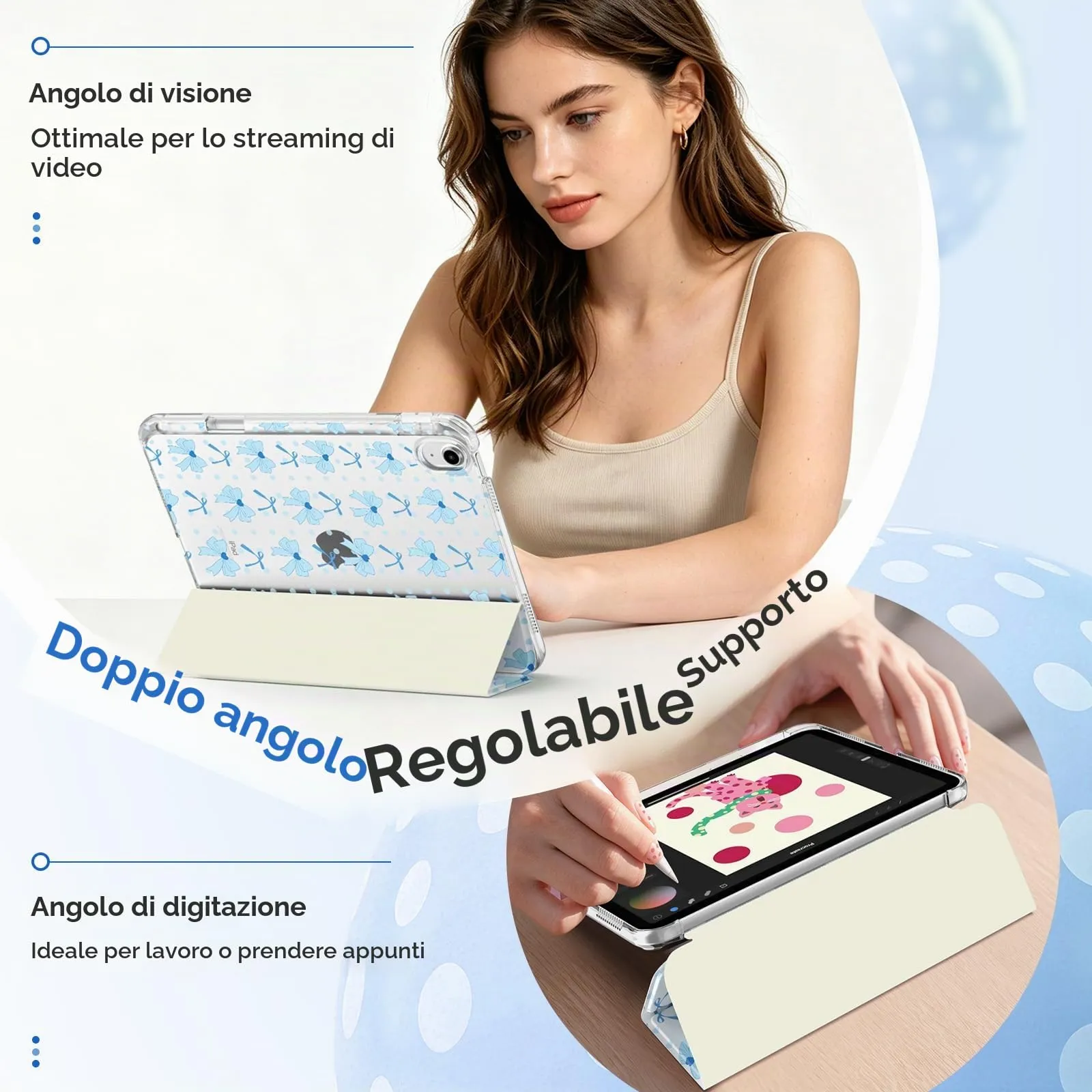 MoKo Cover per iPad 11a Generazione 11 Pollici e iPad 10a Gen 10,9" - immagine 4