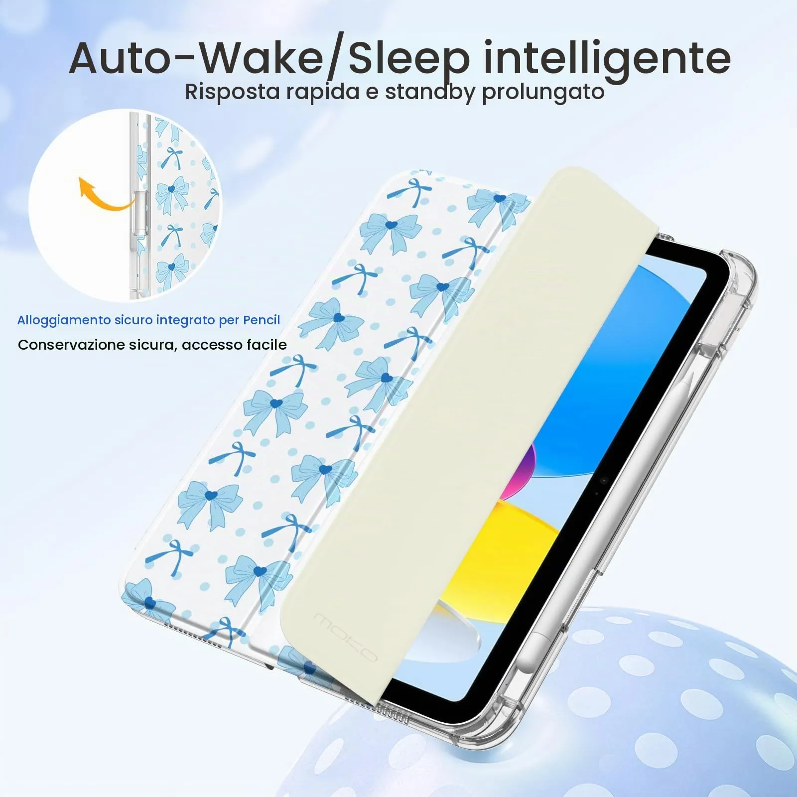 MoKo Cover per iPad 11a Generazione 11 Pollici e iPad 10a Gen 10,9" - immagine 6