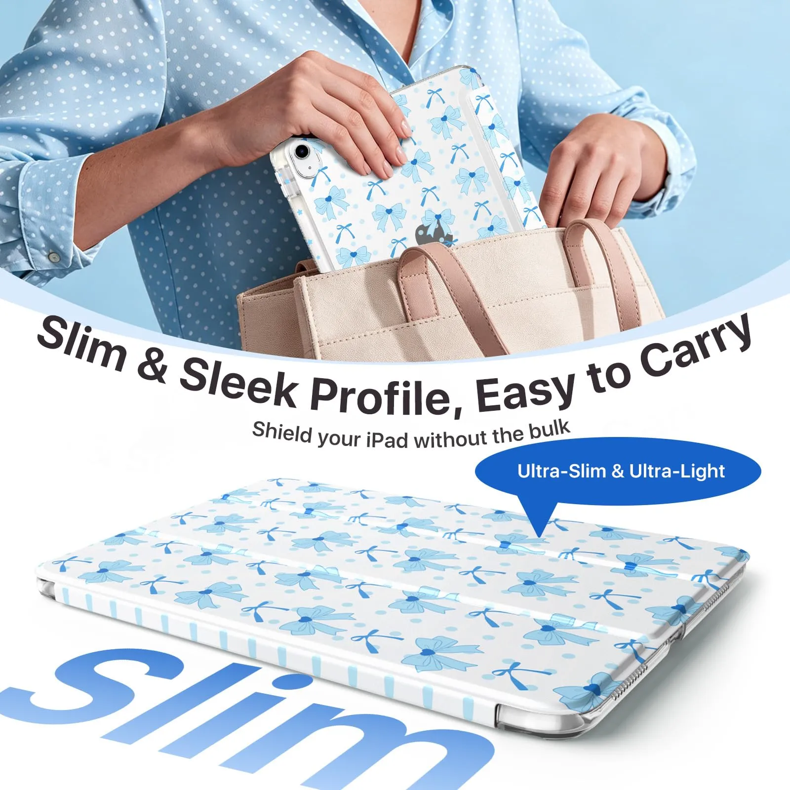 MoKo Cover per iPad 11a Generazione 11 Pollici e iPad 10a Gen 10,9" - immagine 7