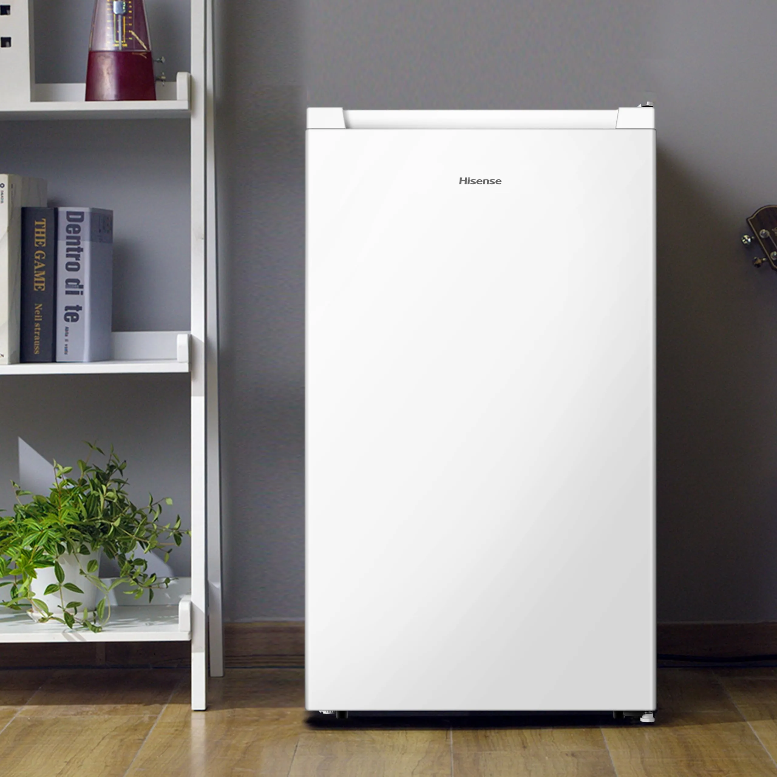Hisense FV78D4AWE Congelatore Monoporta Verticale, 3 Cassetti, 61 Litri, Classe E, Bianco - immagine 10