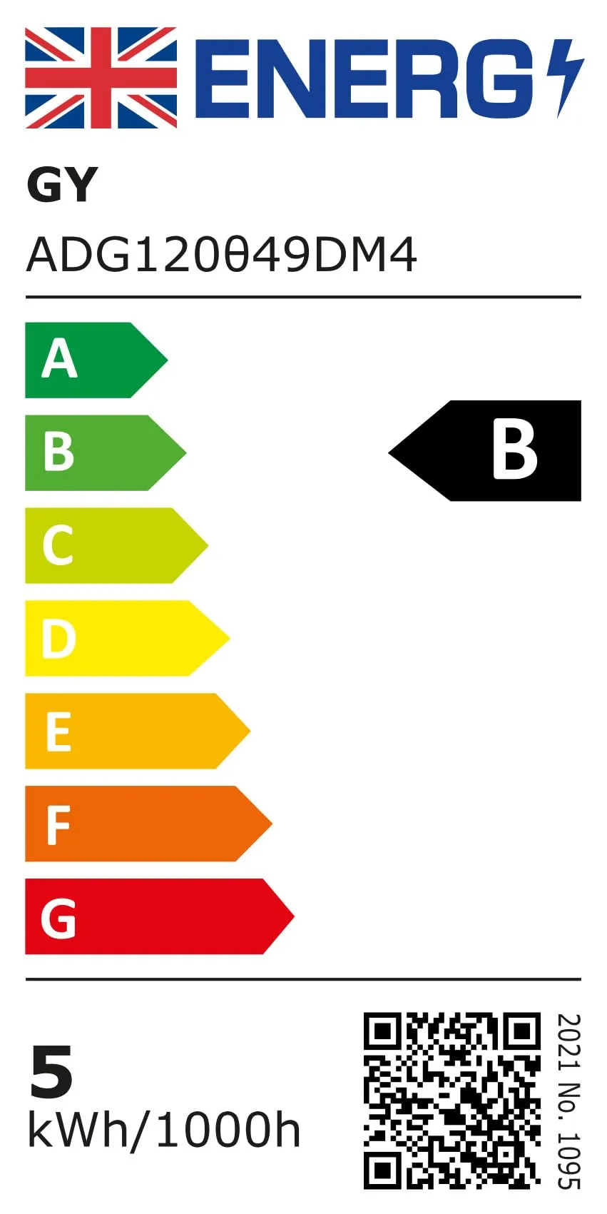 GY Lampadine LED GU10 Dimmerabili, 4.9W, 790LM, 6500K Luce Fredda, 5 pezzi - immagine 13