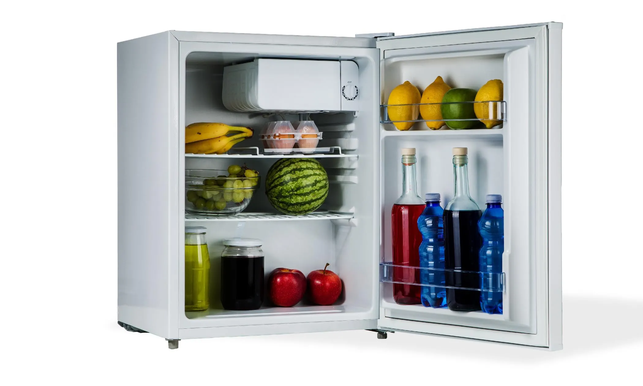 PremierTech Mini Frigo 58 Litri con Chiave, Bianco, PT-F60K - immagine 3