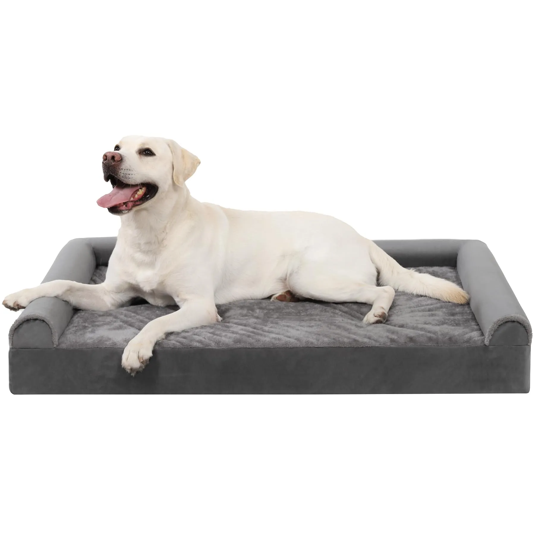 KSIIA Cuccia per Cane Interno, XL, Grigio, 105x70x18cm - immagine 1