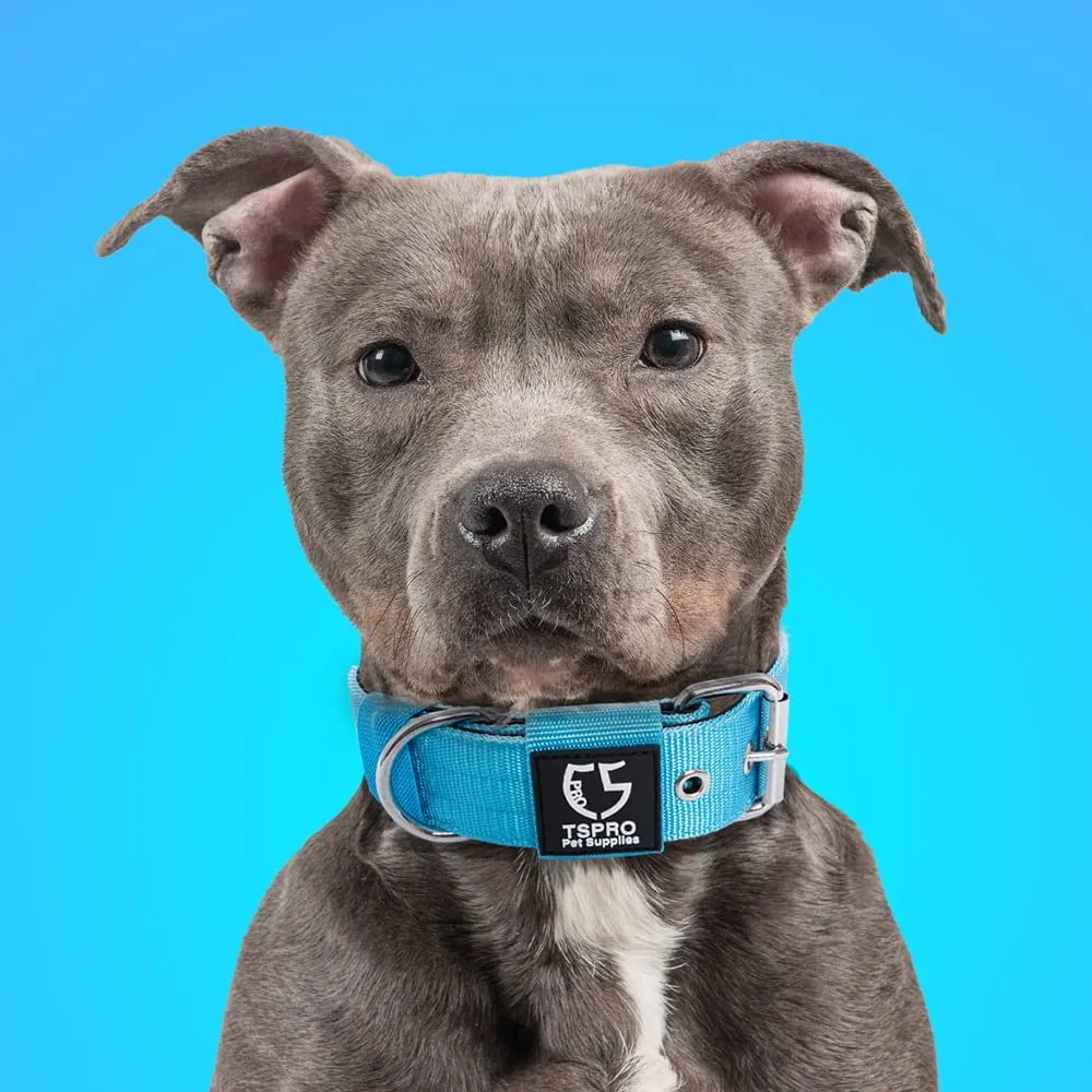 TSPRO Collare Tattico per Cane con Fodera Morbida, Blu, Taglia L (48–55 cm) - immagine 6