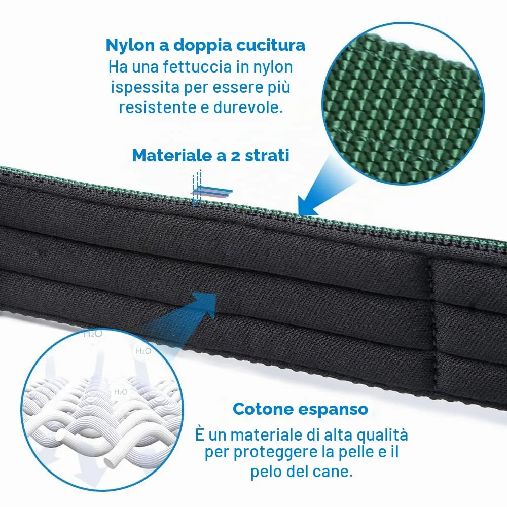 TSPRO Collare Tattico per Cane con Fodera Morbida, Taglia L, Rosa - immagine 5