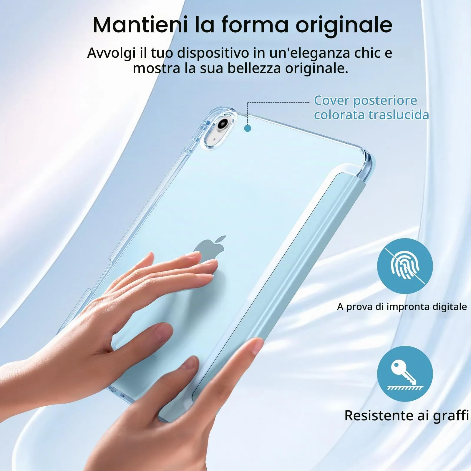 MoKo Cover per iPad 11a Generazione 11 Pollici (A16) e iPad 10a Generazione 10,9 Pollici - immagine 5