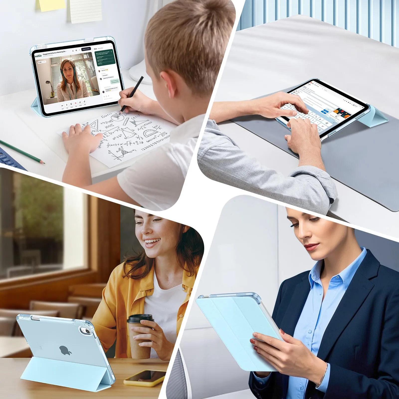 MoKo Cover per iPad 11a Generazione 11 Pollici (A16) e iPad 10a Generazione 10,9 Pollici - immagine 9