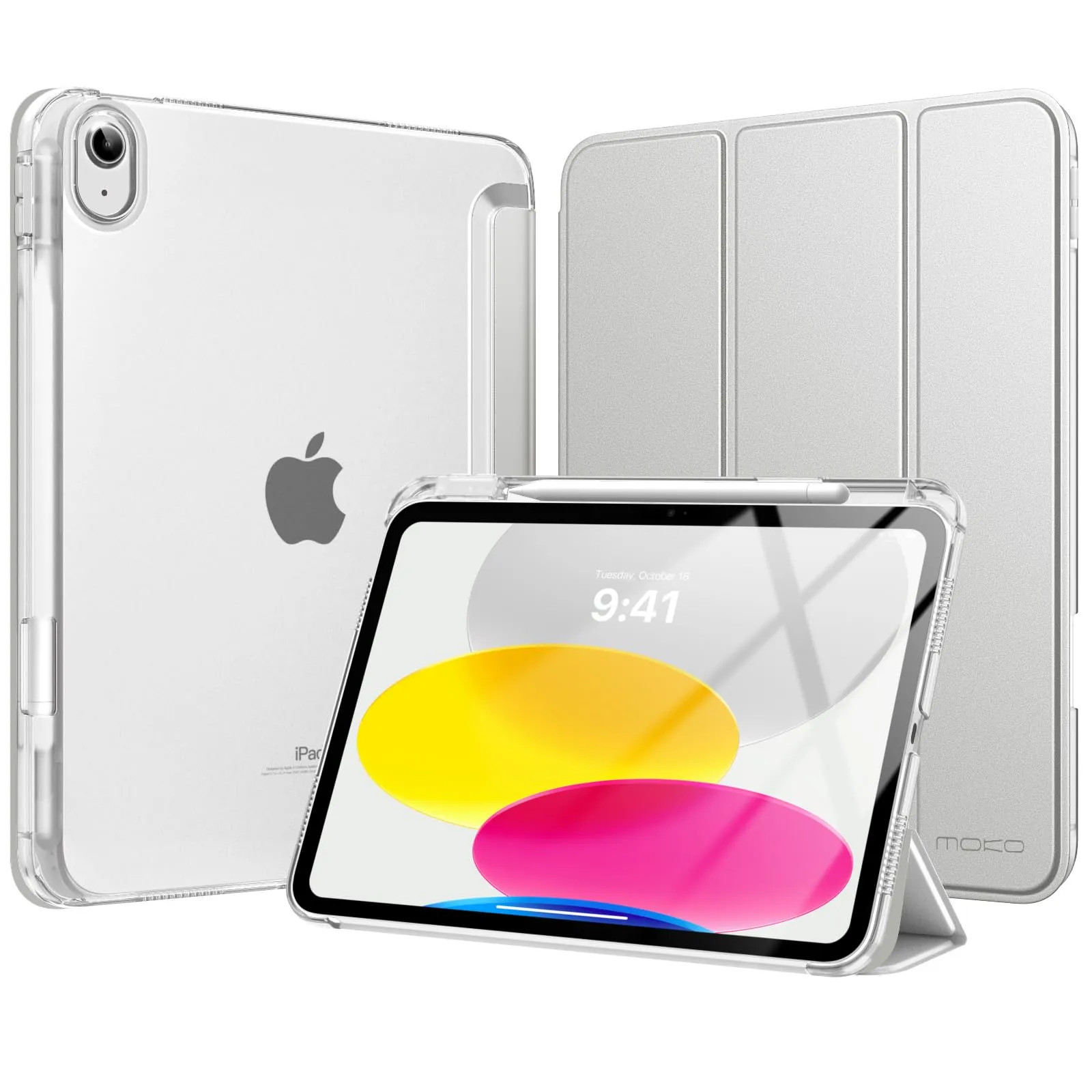 MoKo Cover per iPad 11a Generazione 11 Pollici e iPad 10a Generazione 10,9 Pollici - immagine 1