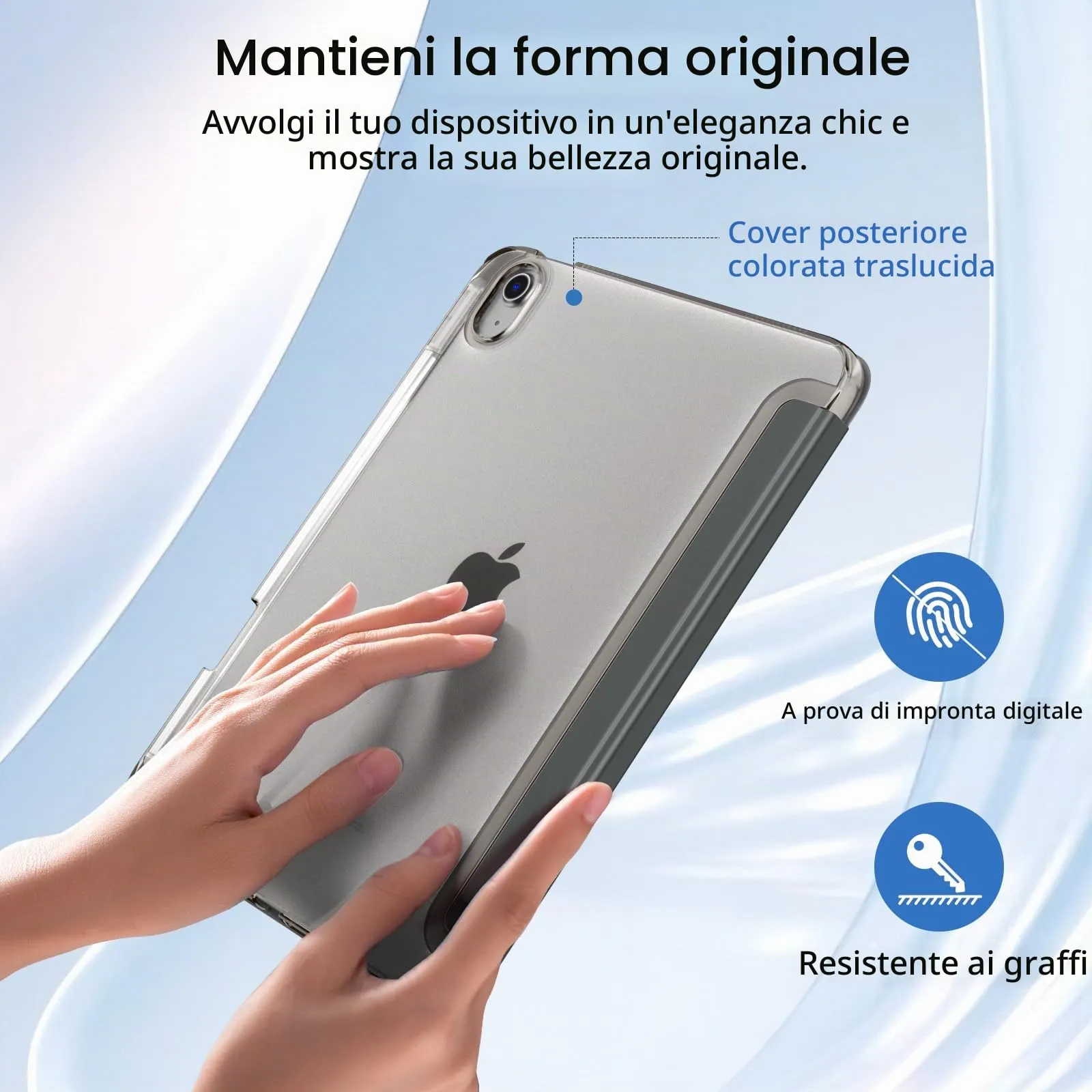MoKo Cover per iPad 11ª Generazione 11 Pollici e iPad 10ª Generazione 10,9 Pollici - immagine 5