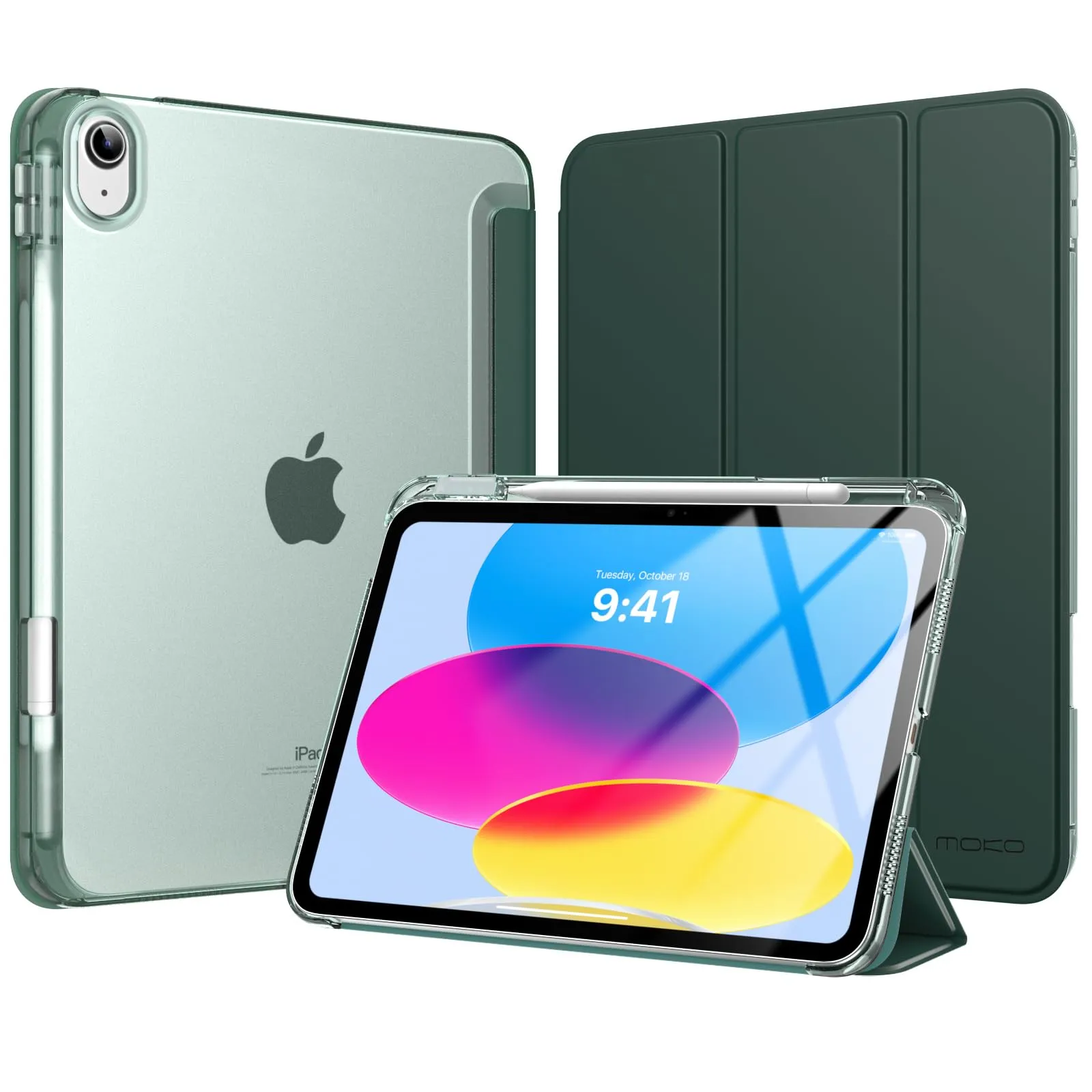 MoKo Cover per iPad 11a Generazione 11 Pollici e iPad 10a Generazione 10,9 Pollici - immagine 1