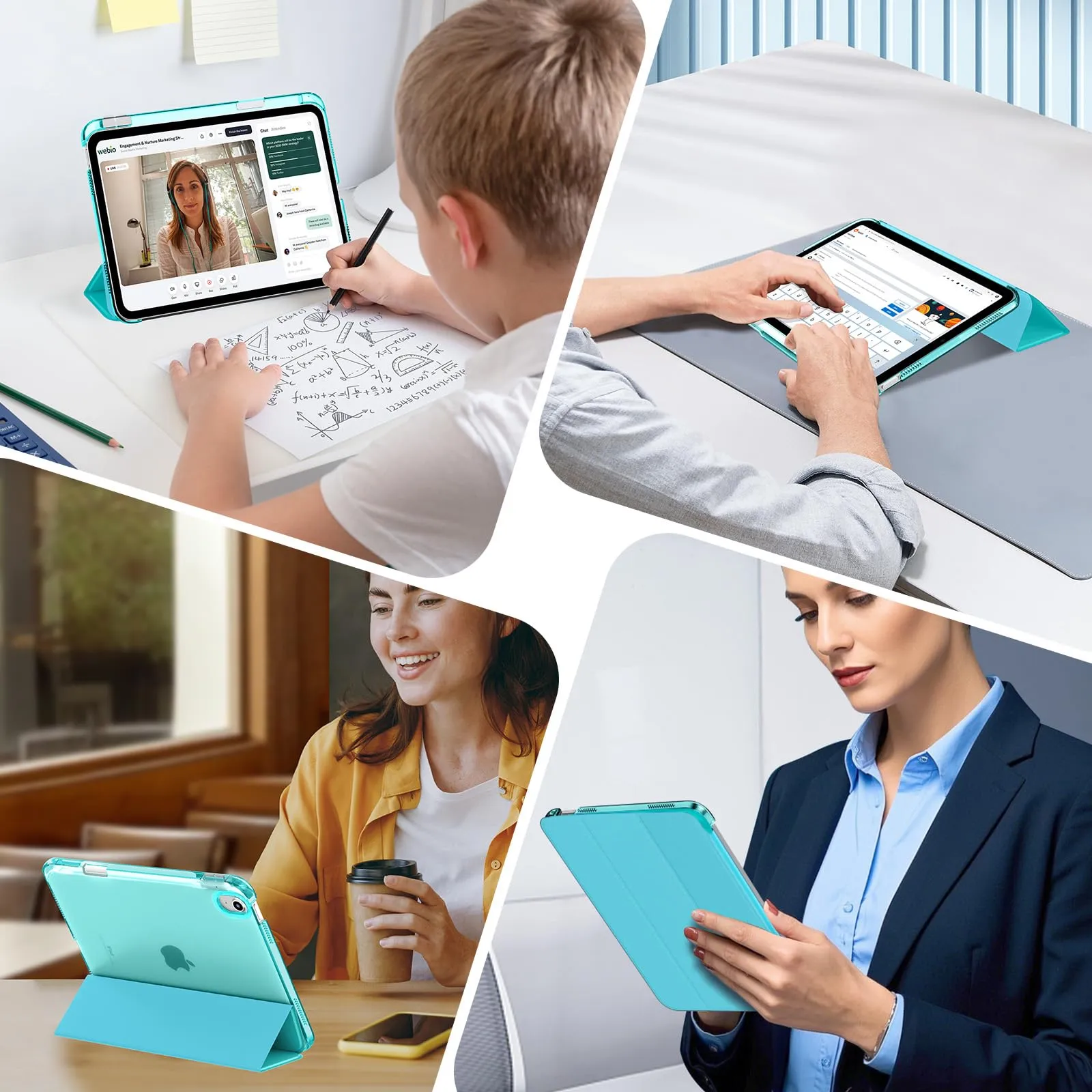 MoKo Cover per iPad 11a Generazione 11 Pollici e iPad 10a Gen 10,9 Pollici - immagine 9