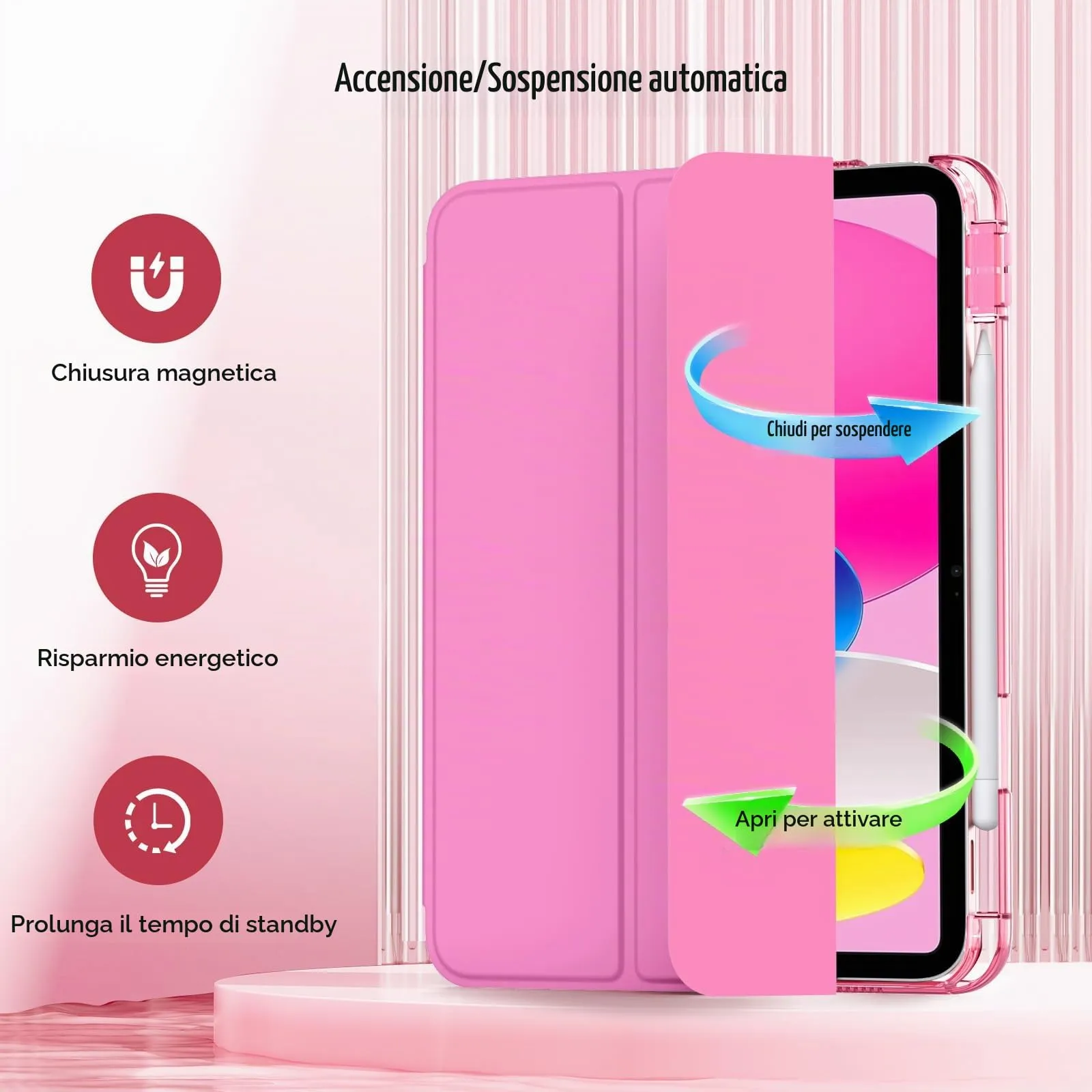 MoKo Cover per iPad 11ª Generazione 11 Pollici e iPad 10ª Generazione 10,9 Pollici - immagine 7