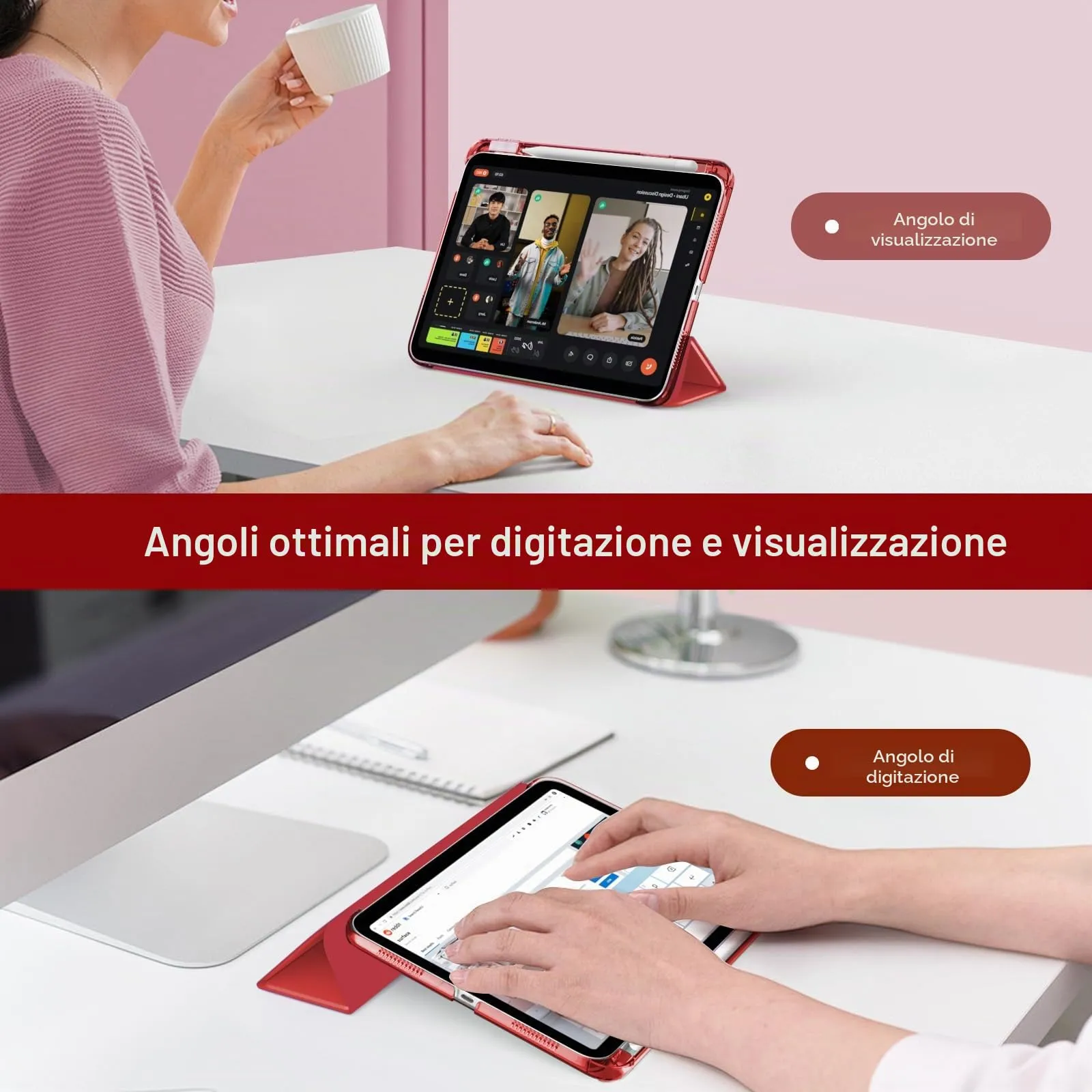 MoKo Cover per iPad 11a Generazione 11 Pollici e iPad 10a Generazione 10,9 Pollici - immagine 4